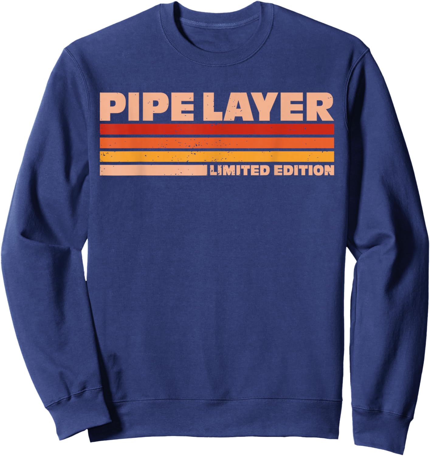 Pipe Layer Retro Sunrise Sweatshirt - Sweatshirt | Navy