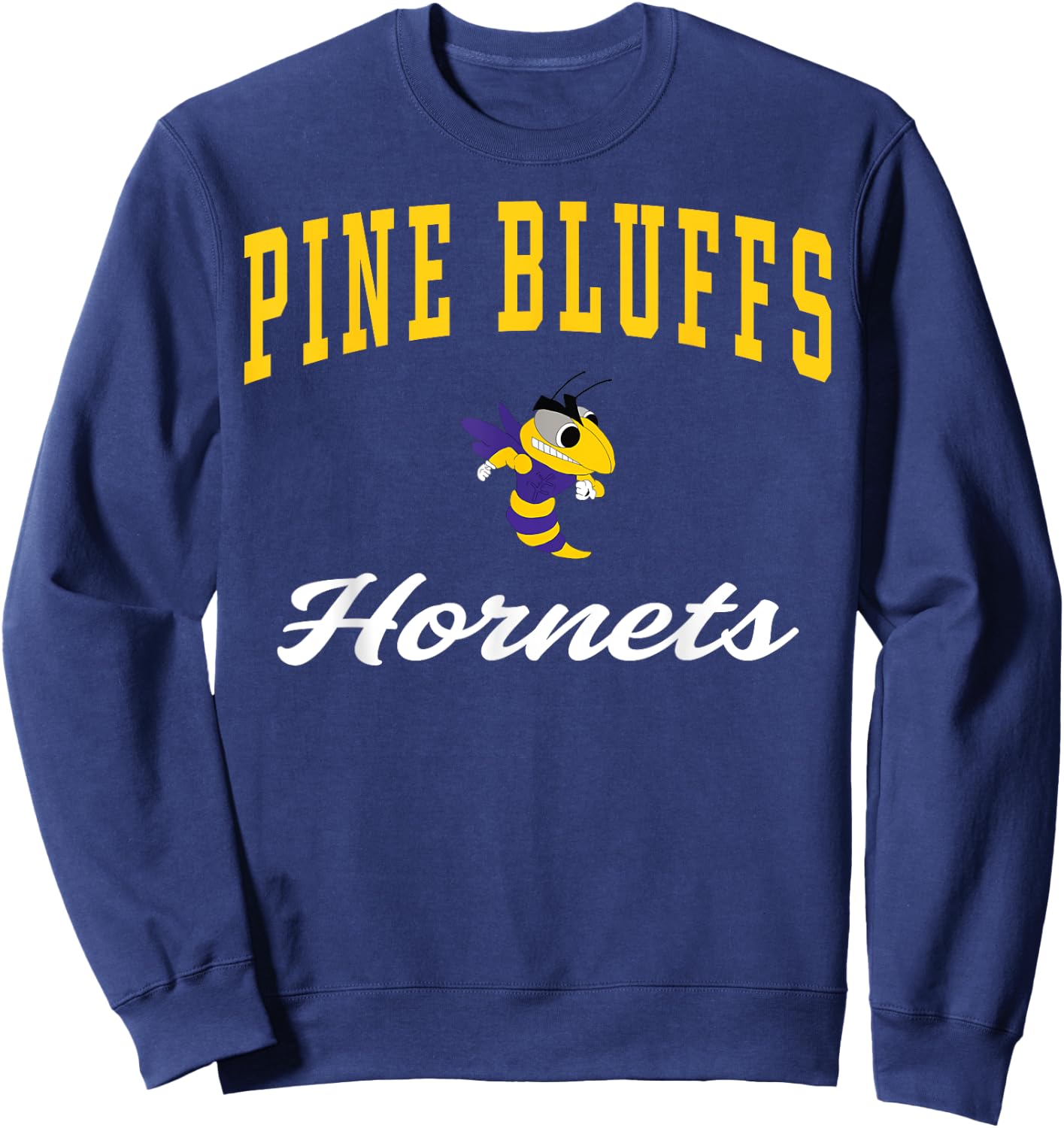 Pine Bluffs High School Hornets C3 Sweatshirt - Sweatshirt | Navy
