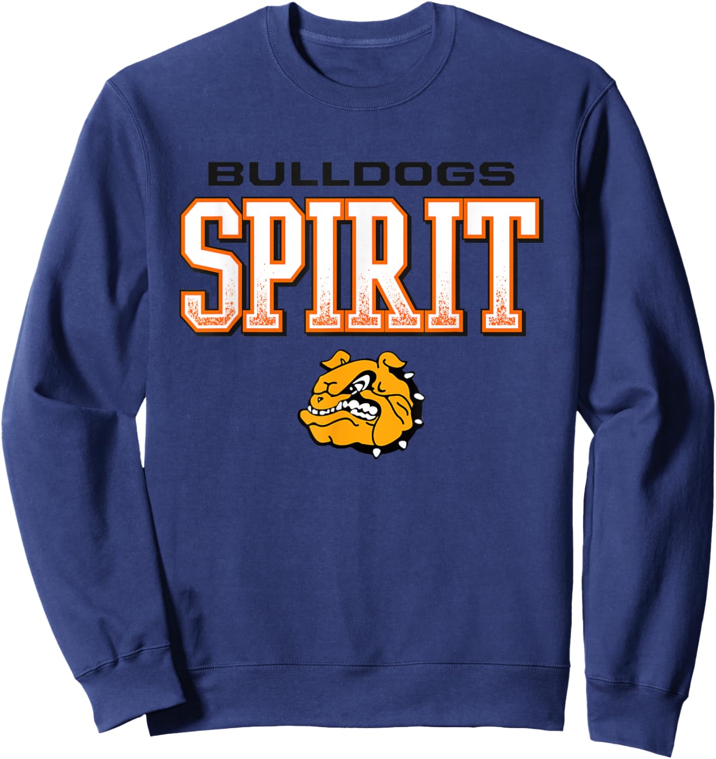 Brighton Bulldogs Logo Spirit HS Sweatshirt - Sweatshirt | Navy