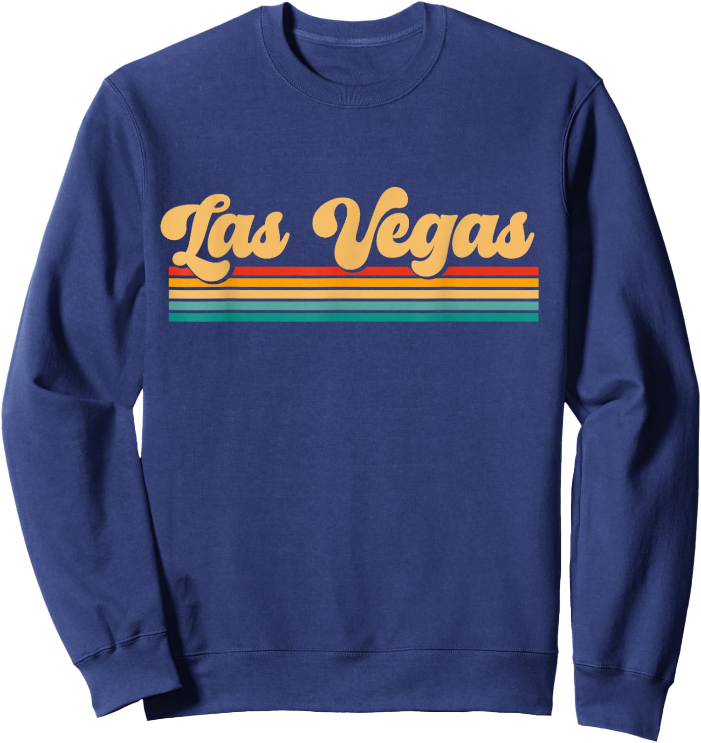Retro Las Vegas Sweatshirt - Sweatshirt | Navy