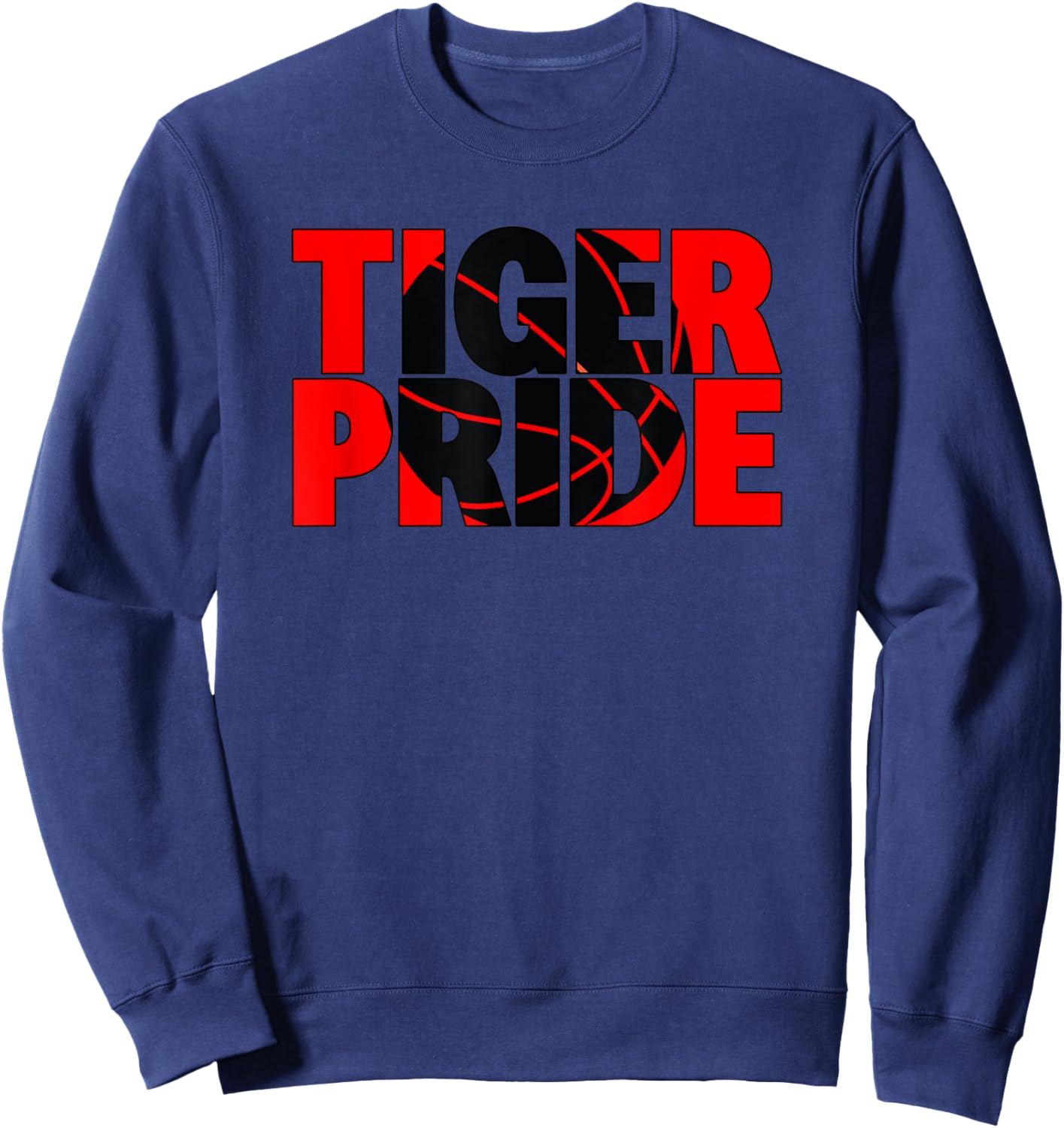 Katy Tigers Pride Basketball Sweatshirt - Sweatshirt | Navy
