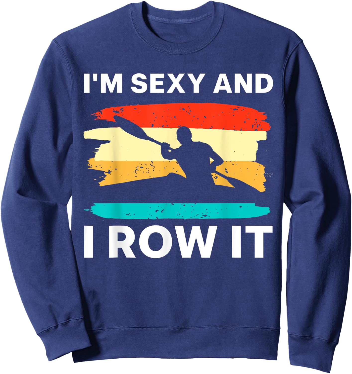 Funny Kayak Design Women Kayaker Boat Kayak Lover Sweatshirt - Sweatshirt | Navy