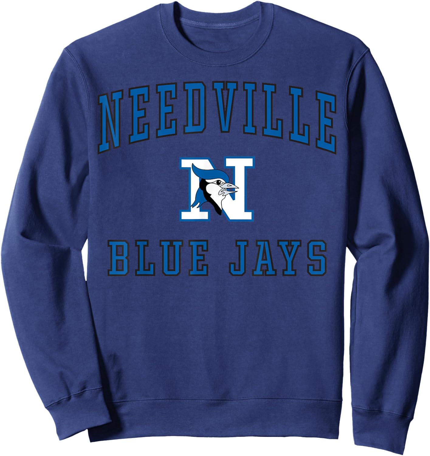 Needville High School Blue Jays C1 Sweatshirt - Sweatshirt | Navy