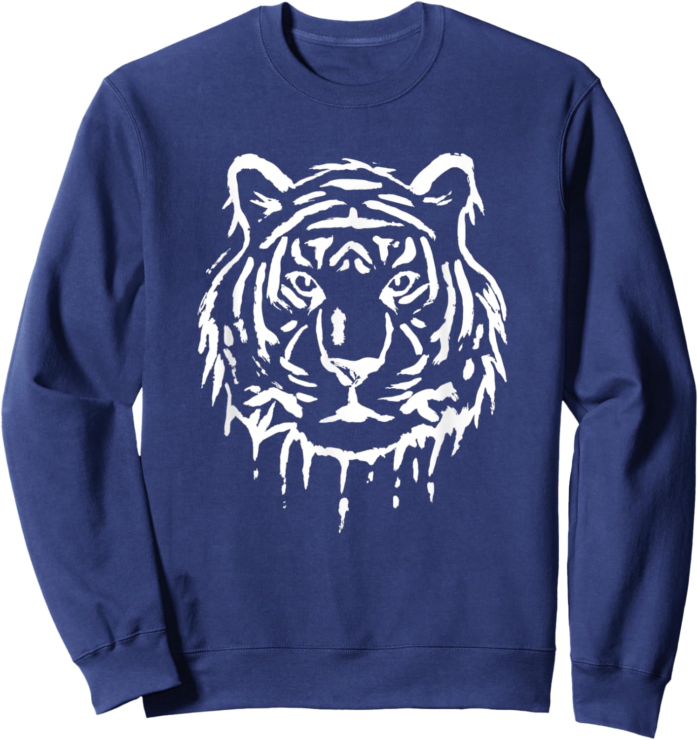 Tiger Design , Women, Boys & Girls Sweatshirt - Sweatshirt | Navy