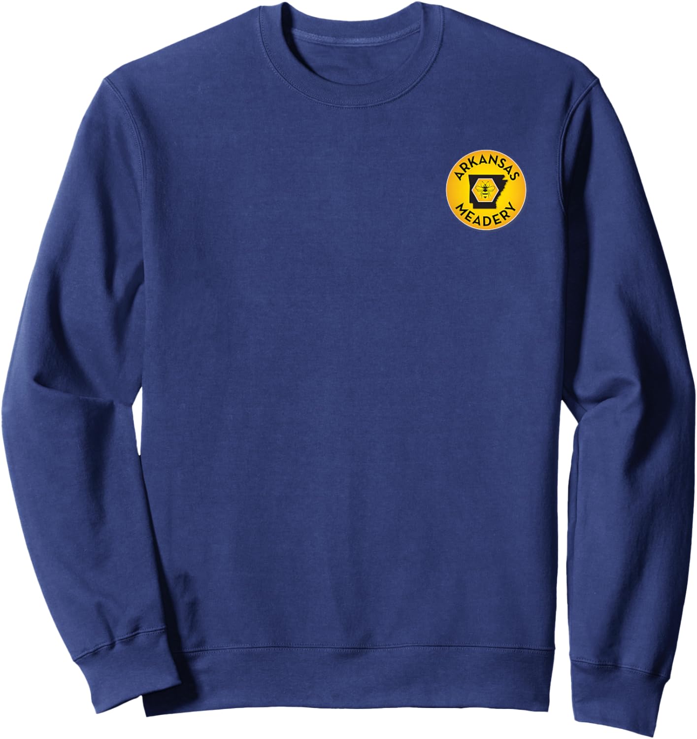 Arkansas Meadery Pocket/Back Logo Sweatshirt - Sweatshirt | Navy