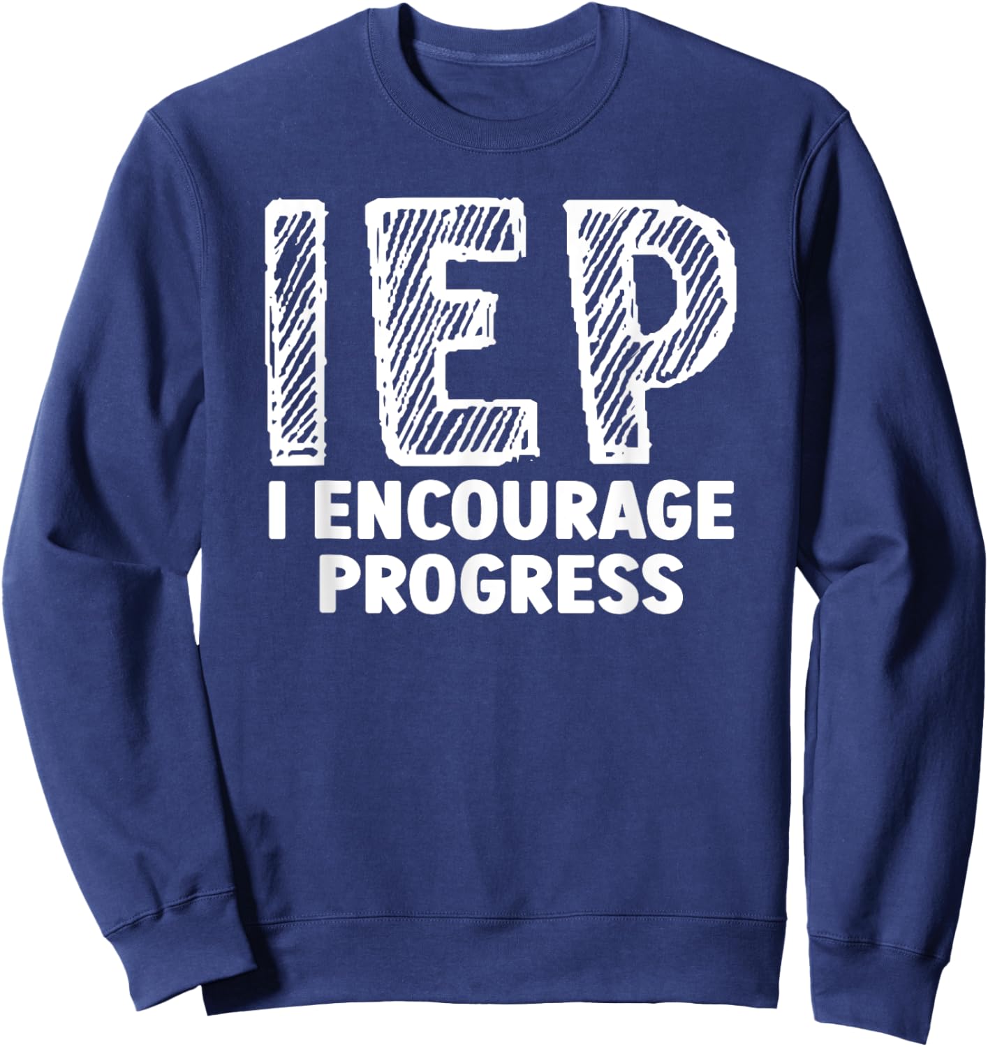 SPED Teacher Art Women IEP Special Education Teacher Sweatshirt - Sweatshirt | Navy