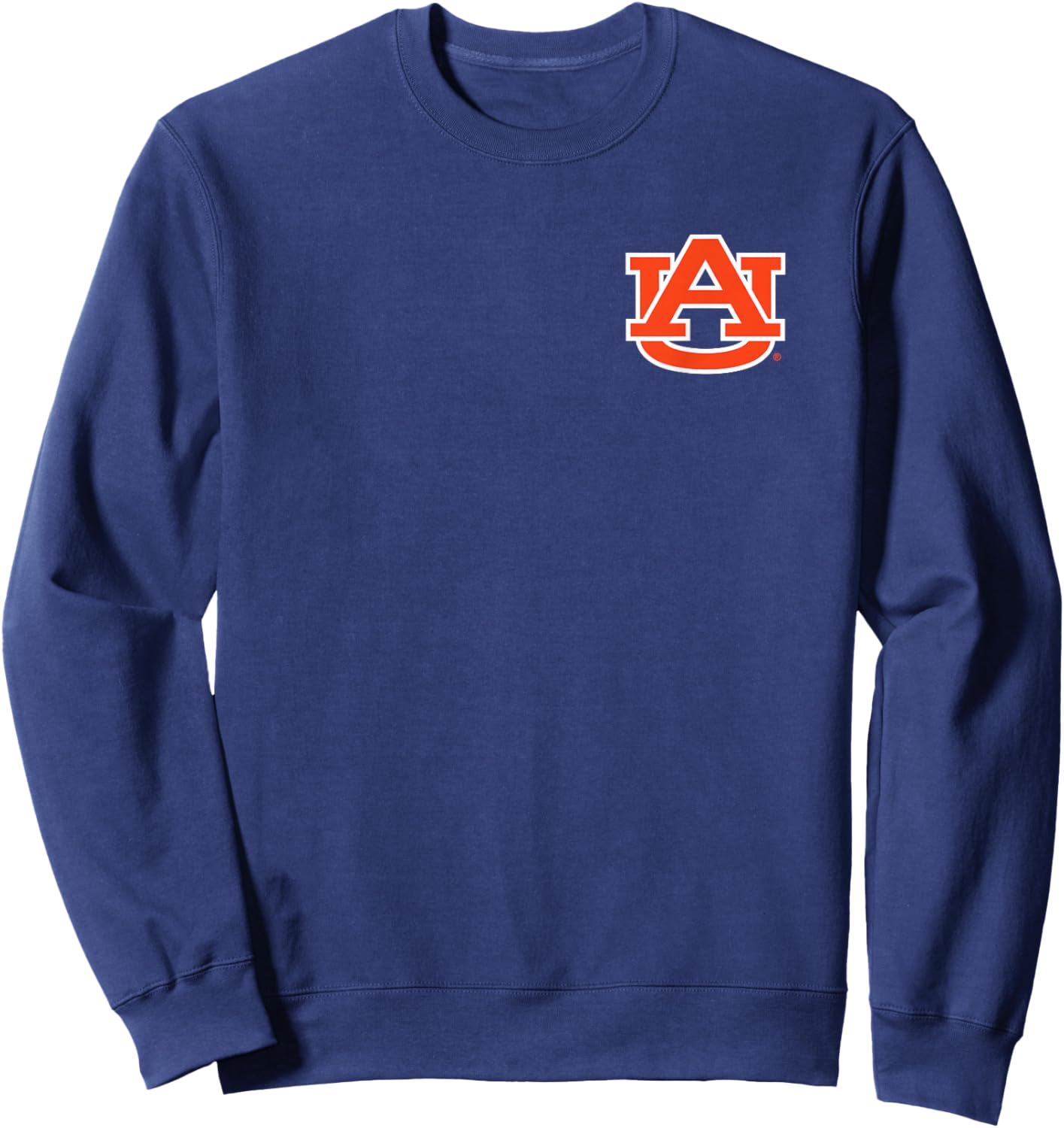 Auburn Tigers Front/Back Logo Navy Officially Licensed Sweatshirt - Sweatshirt | Navy