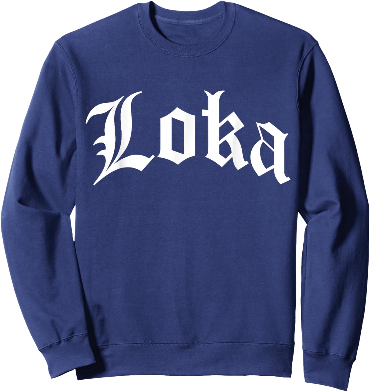 Loka Chola Chicana Mexican American Pride Hispanic Latino Sweatshirt - Sweatshirt | Navy