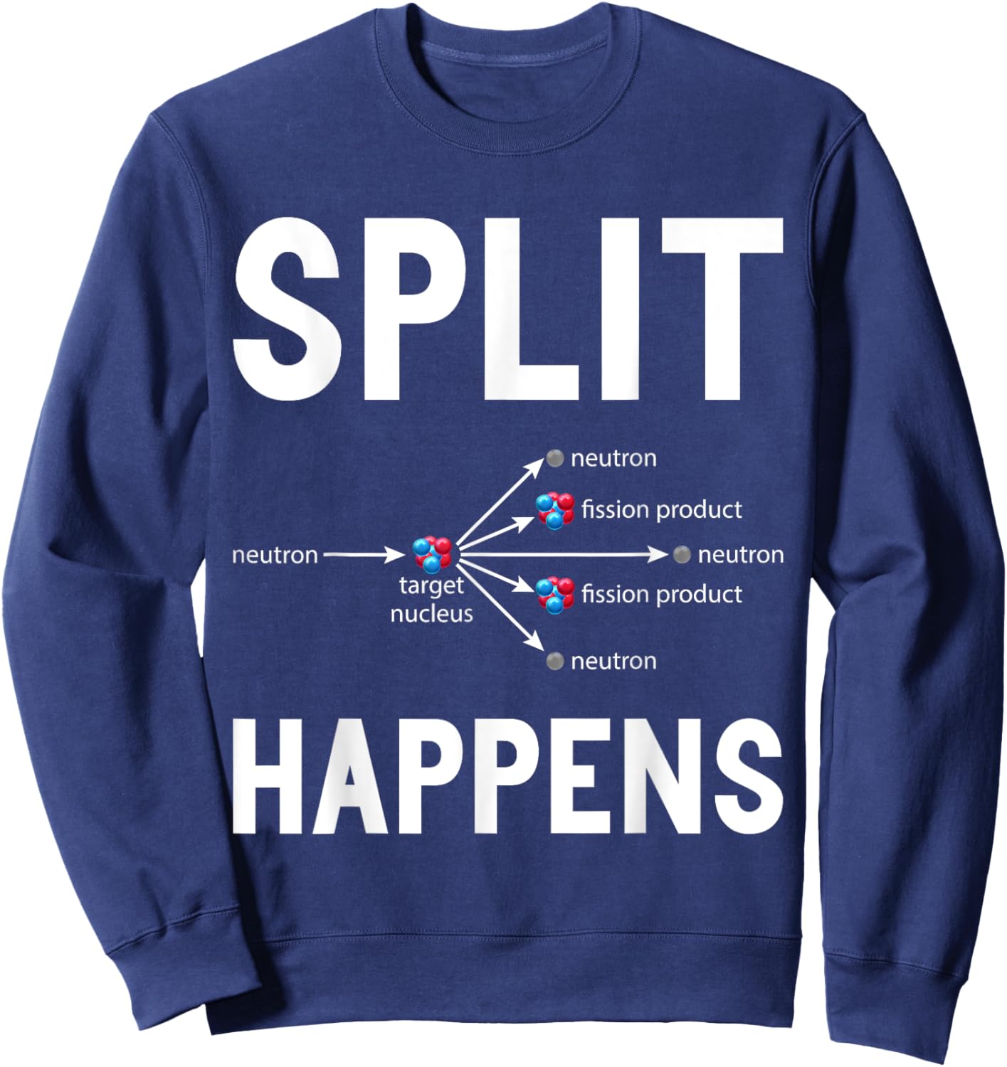 Funny Nuclear Engineer Nuclear power plant Sweatshirt - Sweatshirt | Navy