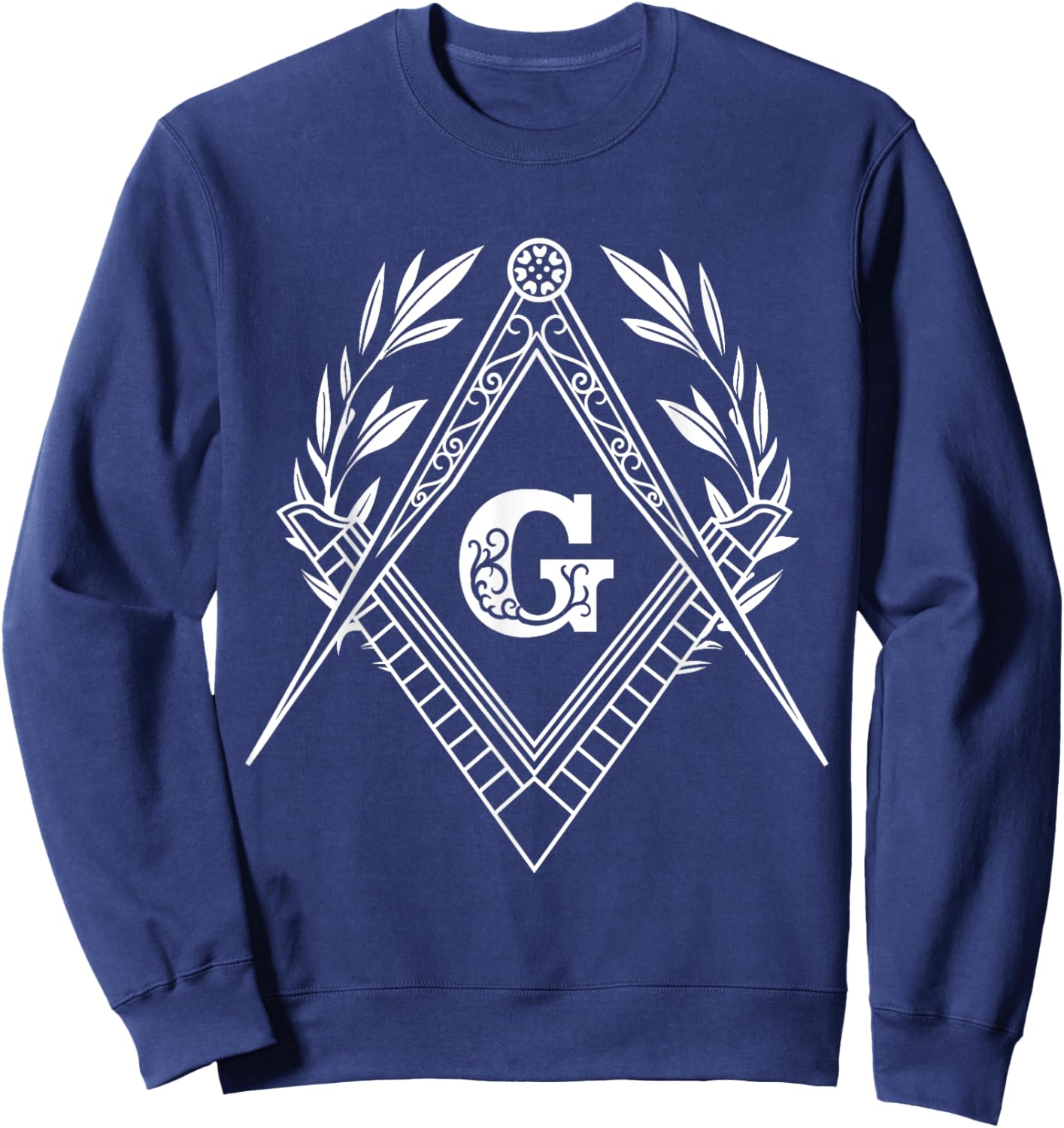 Freemason Emblem Sweatshirt - Sweatshirt | Navy