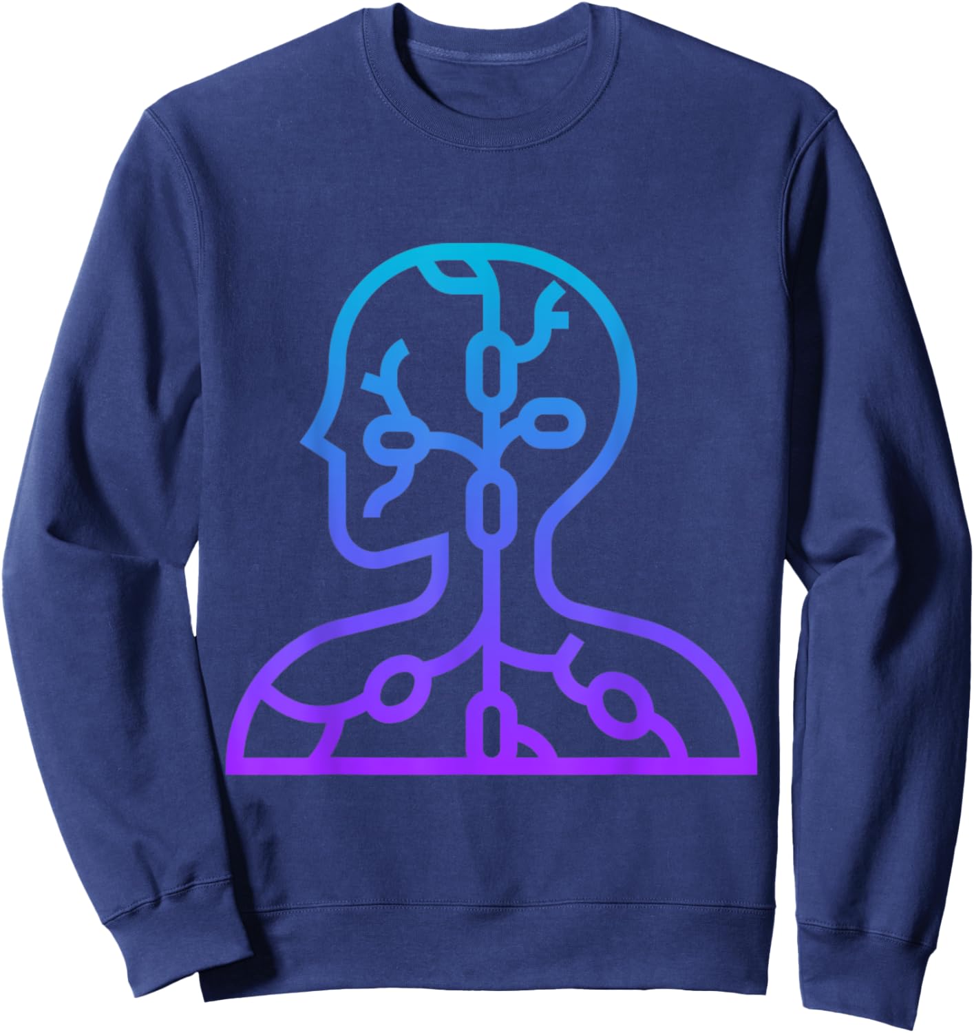 Lymphatic System Lymph Node Sweatshirt - Sweatshirt | Navy