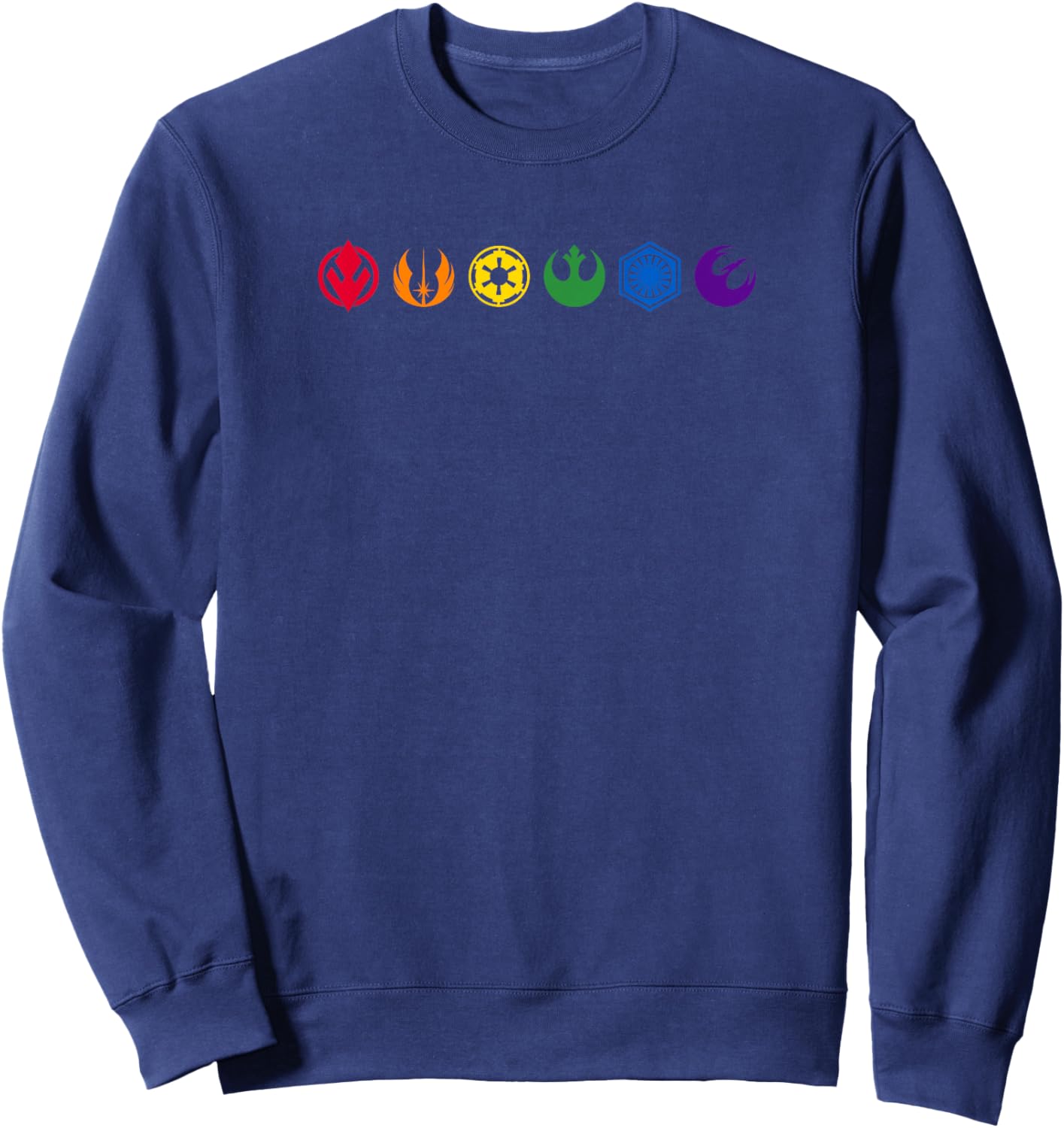 Star Wars Rainbow Icons Sweatshirt - Sweatshirt | Navy