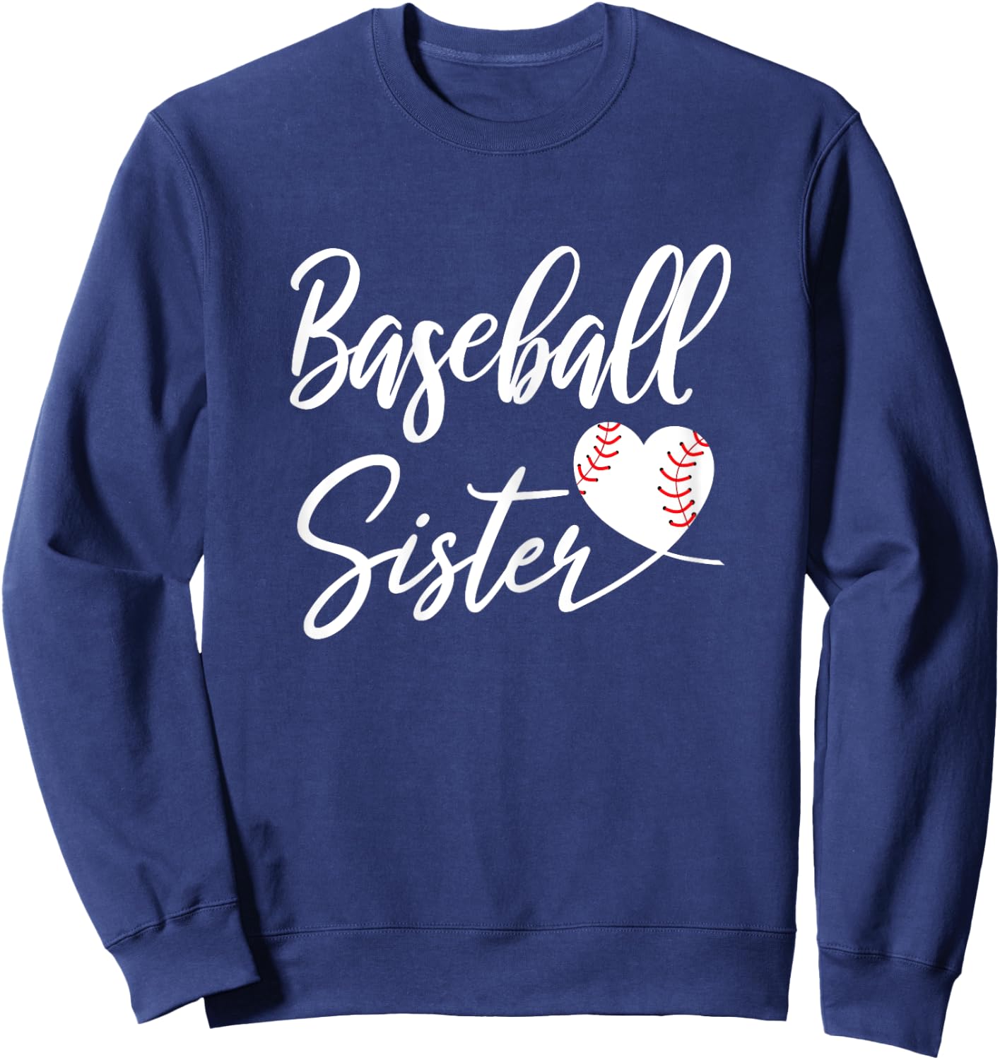 Baseball Sister Sweatshirt - Sweatshirt | Navy