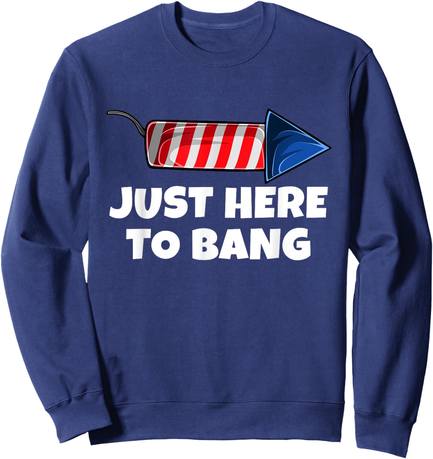 4th July America Firework Patriot USA & Sweatshirt - Sweatshirt | Navy