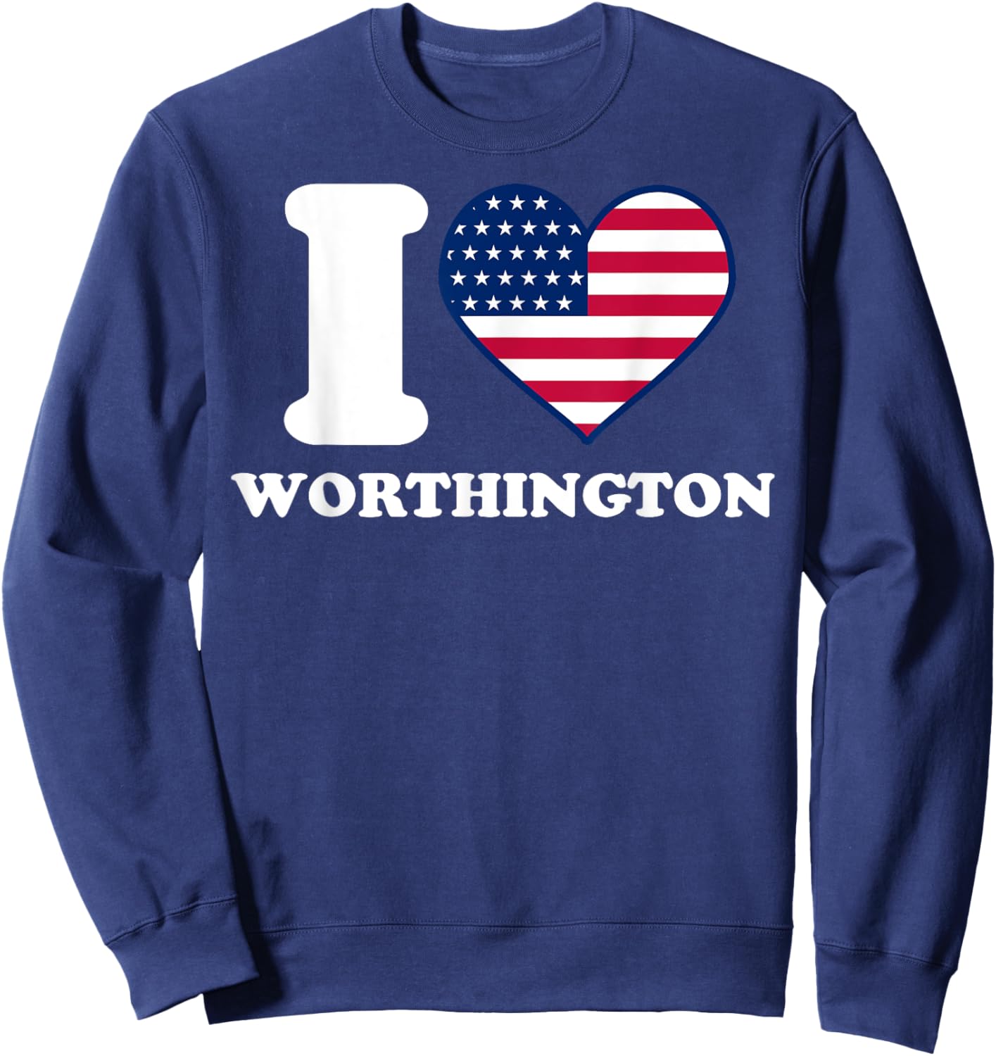 I love Worthington I heart Worthington Sweatshirt - Sweatshirt | Navy