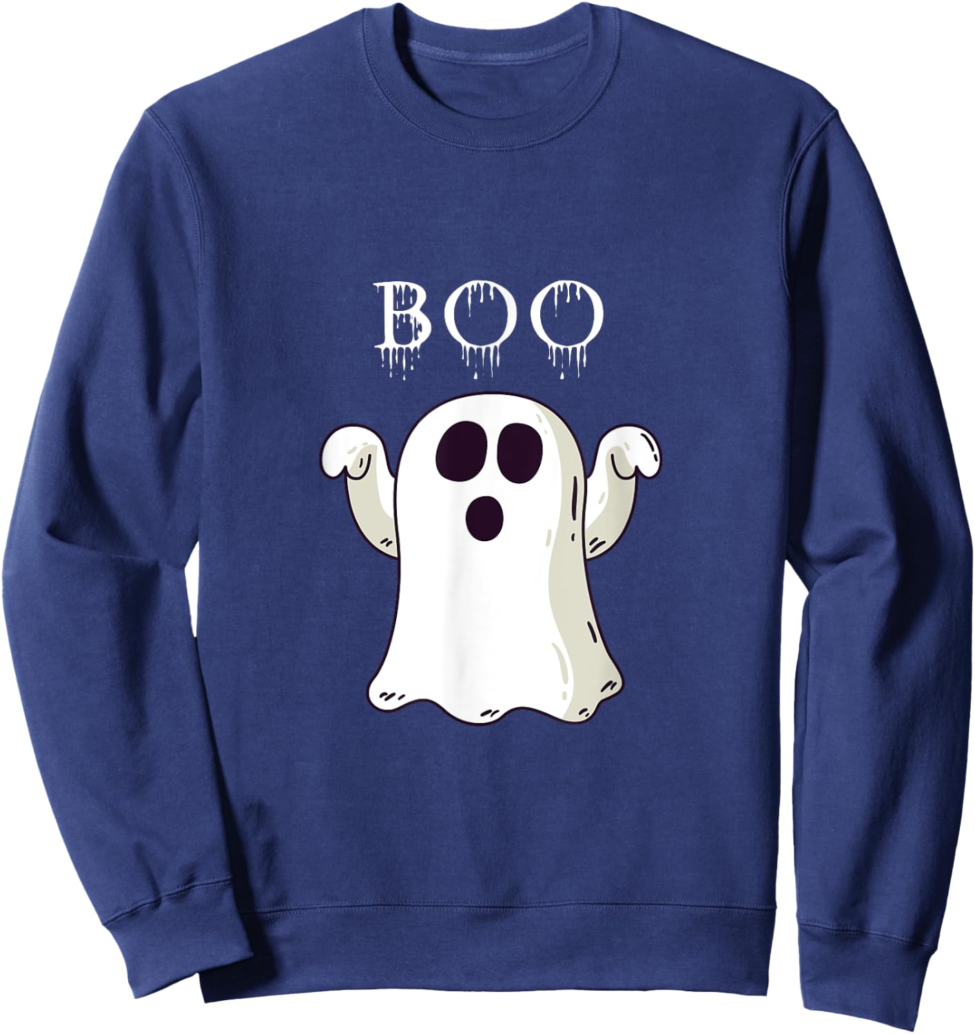 Boo Halloween Sweatshirt - Sweatshirt | Navy
