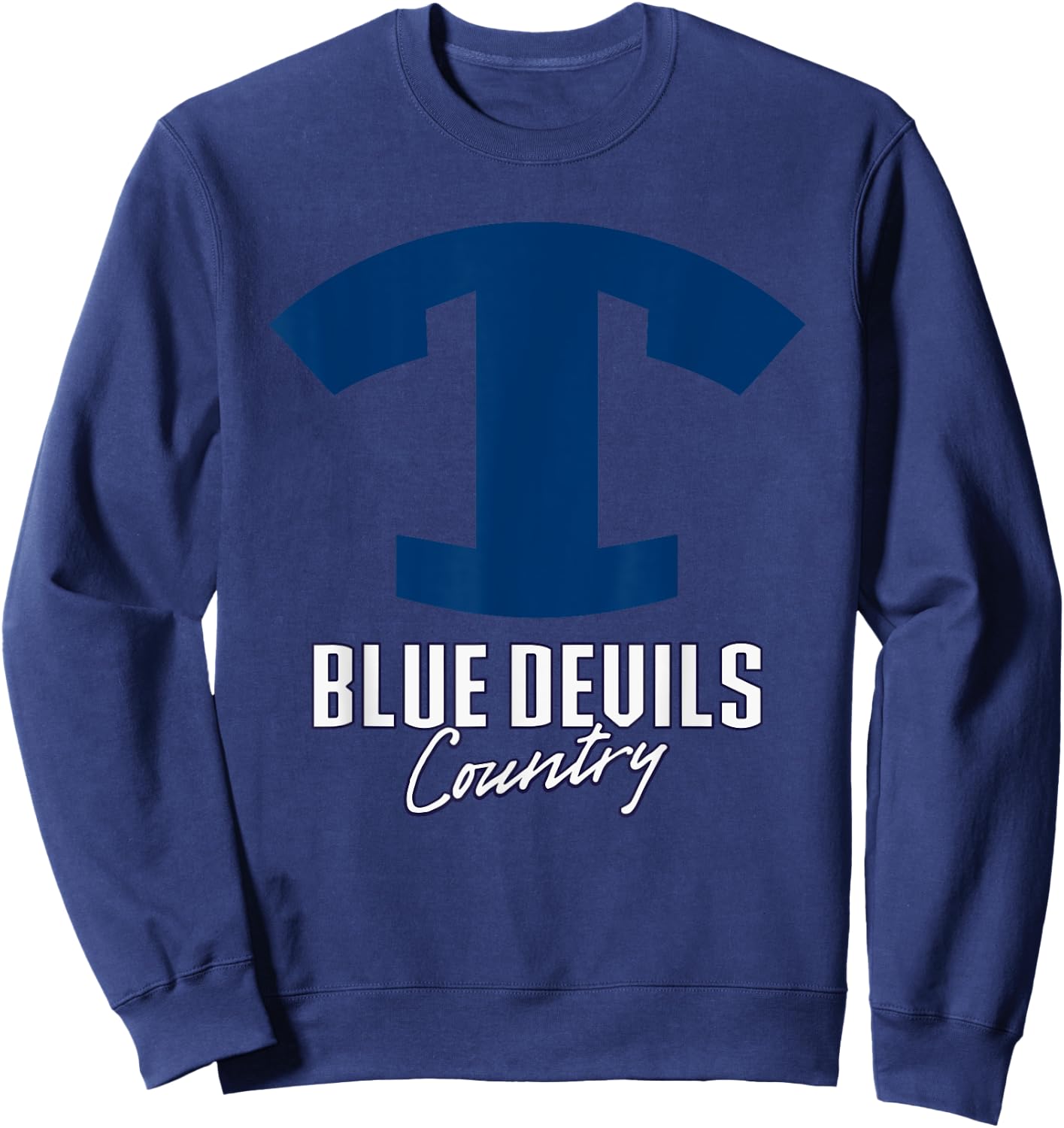 Tift County Blue Devils Logo Country HS Sweatshirt - Sweatshirt | Navy