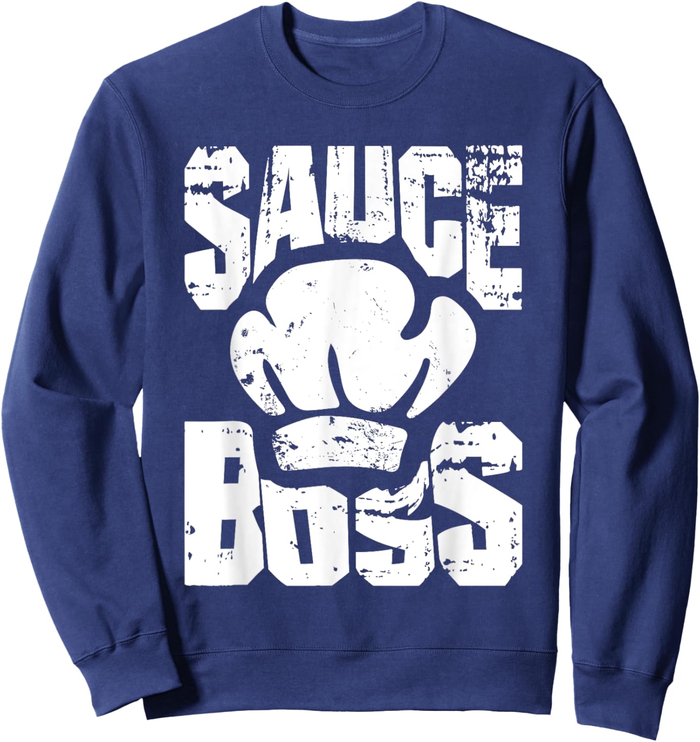 Cooking Sauce Boss Gastronomy Chef Sweatshirt - Sweatshirt | Navy