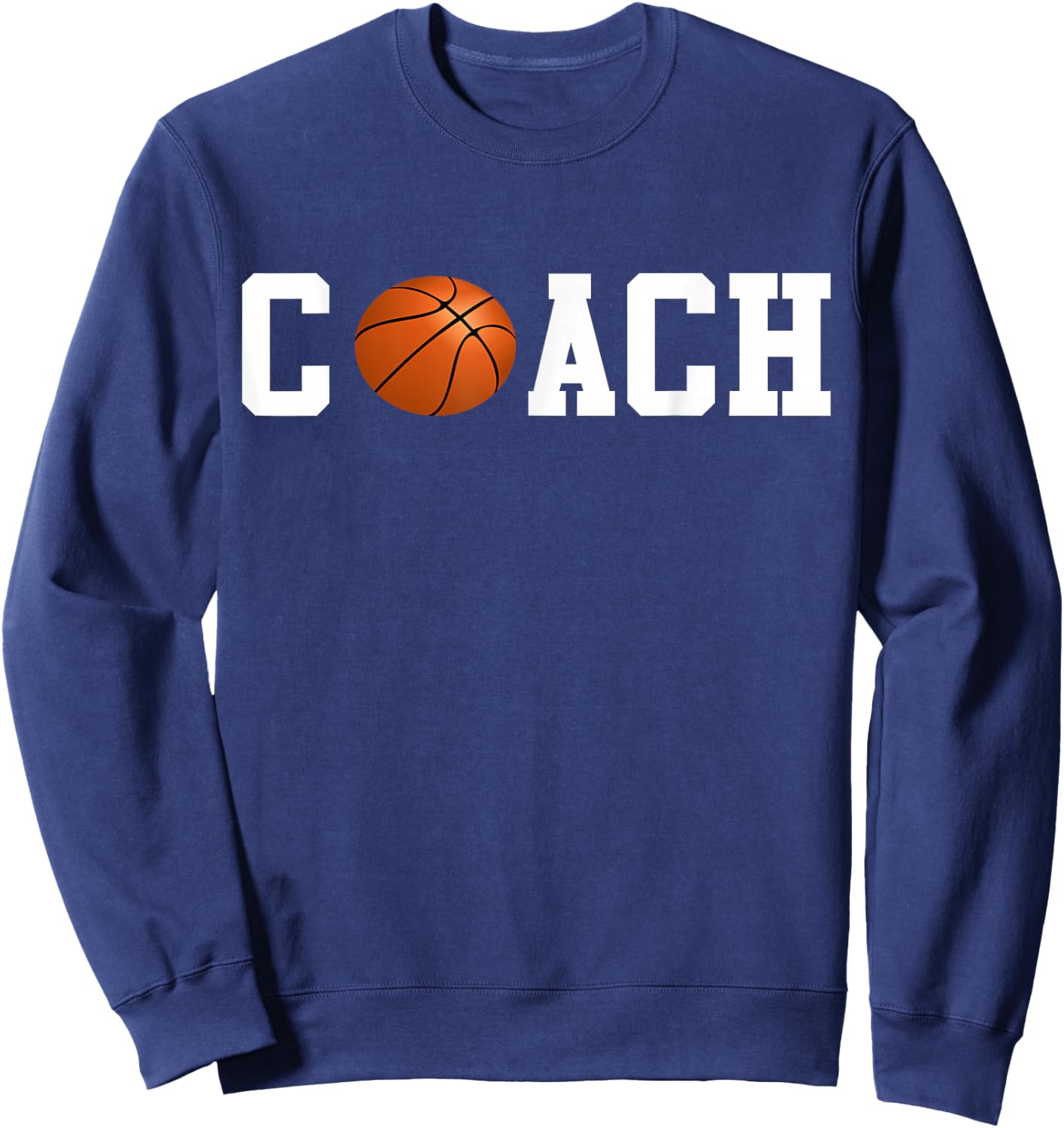Basketball Coach Sweatshirt - Sweatshirt | Navy