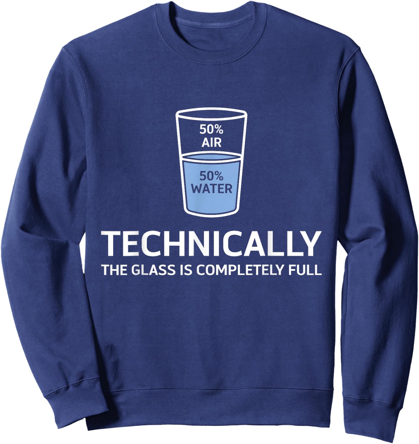 Physics Nerd Funny Gifts Scientist Sweatshirt - Sweatshirt | Navy