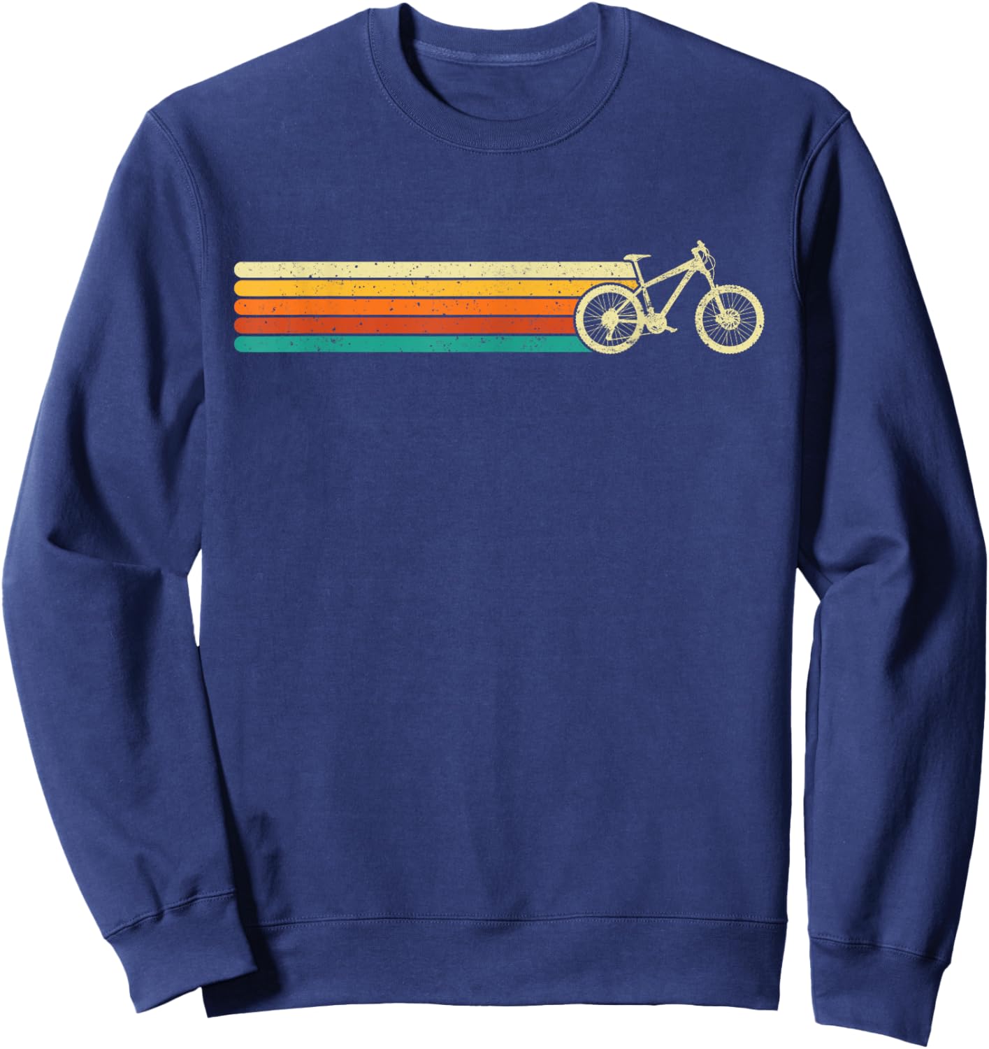 MTB Bicycle - Mountain Biking Cyclist Cycling Bike Rider Sweatshirt - Sweatshirt | Navy