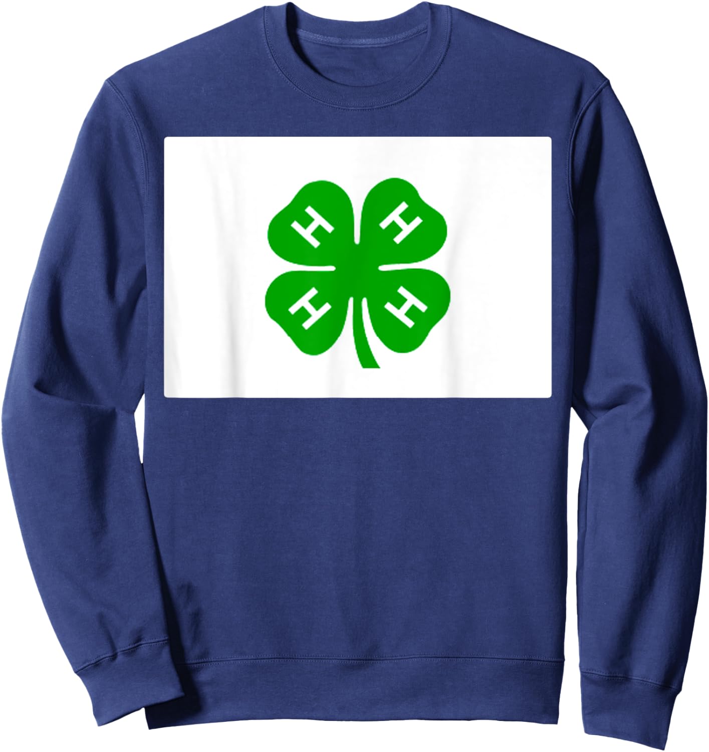 Four H Clubs Flag Sweatshirt - Sweatshirt | Navy