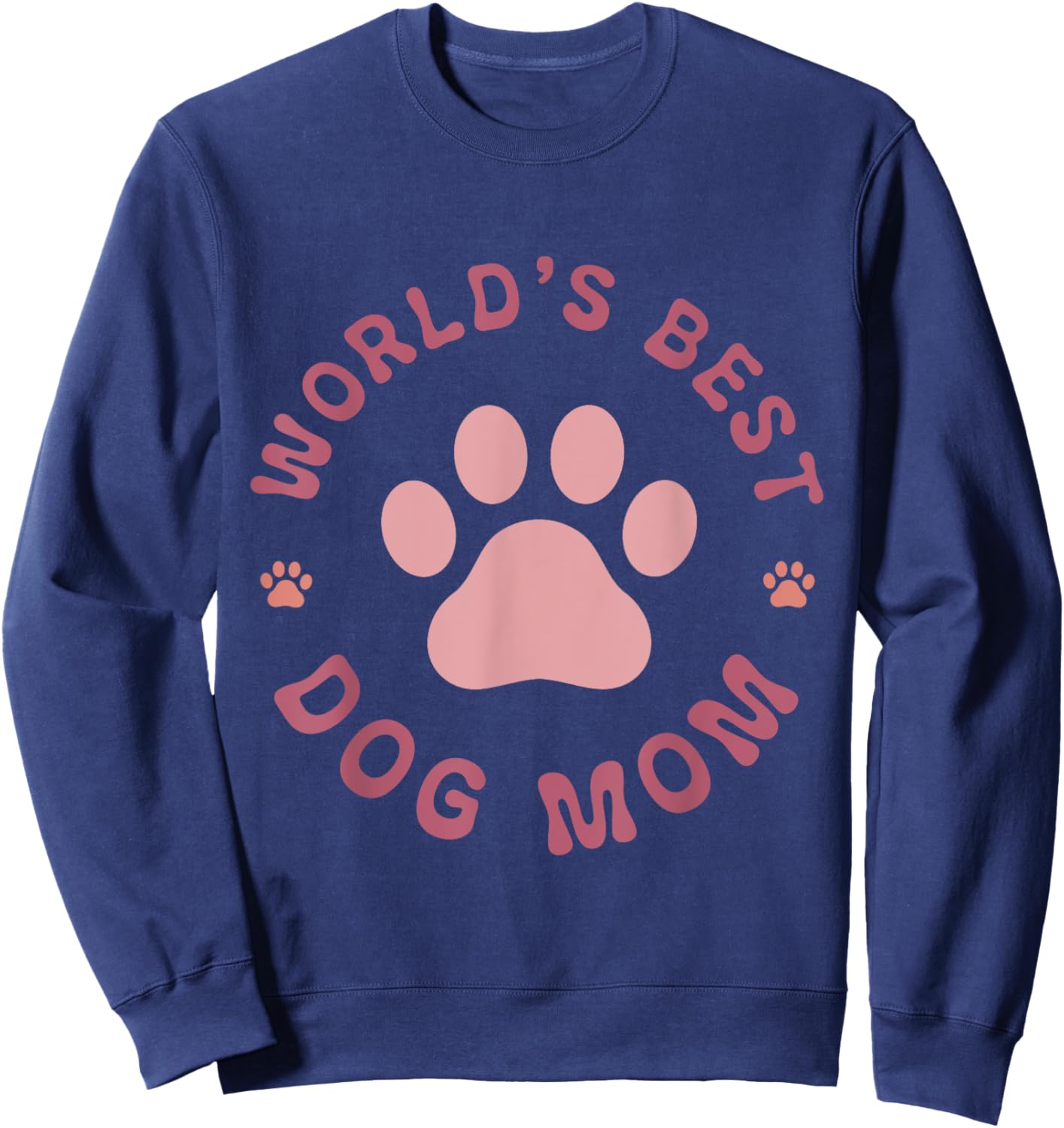 World's Best Dog Mom Sweatshirt - Sweatshirt | Navy