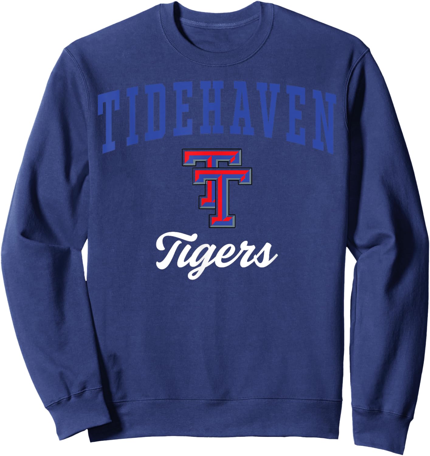 Tidehaven High School Tigers C3 Sweatshirt - Sweatshirt | Navy