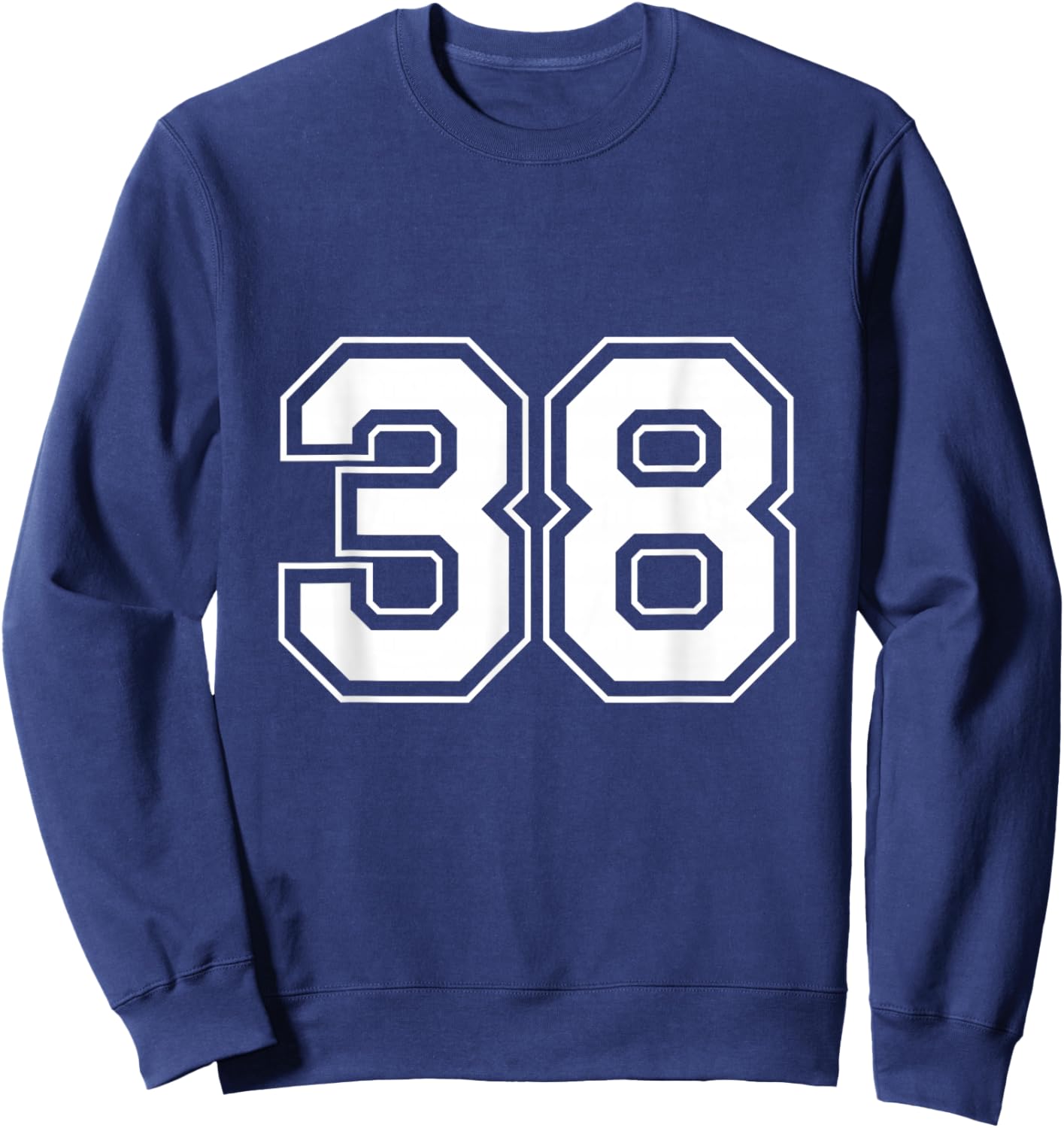Number 38 Sweatshirt - Sweatshirt | Navy