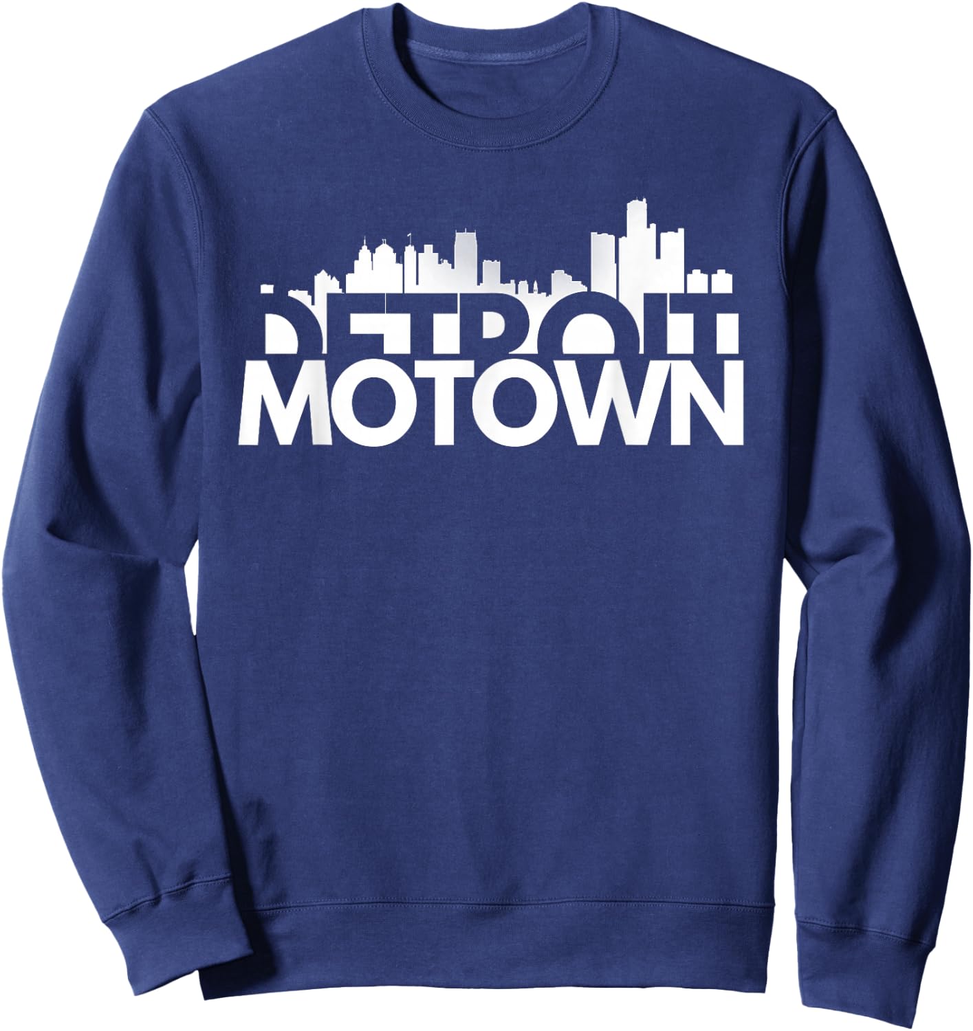 Detroit Michigan House Motown , Women & Kids Sweatshirt - Sweatshirt | Navy