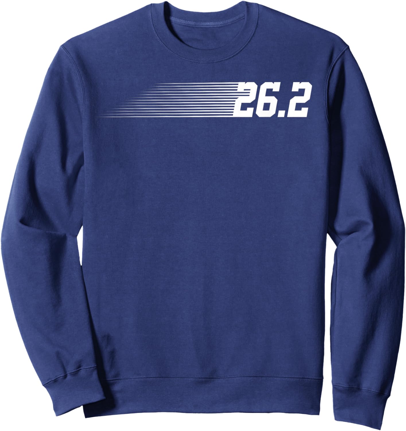 26.2 Marathon Design Women Athlete Marathon Runner Sweatshirt - Sweatshirt | Navy