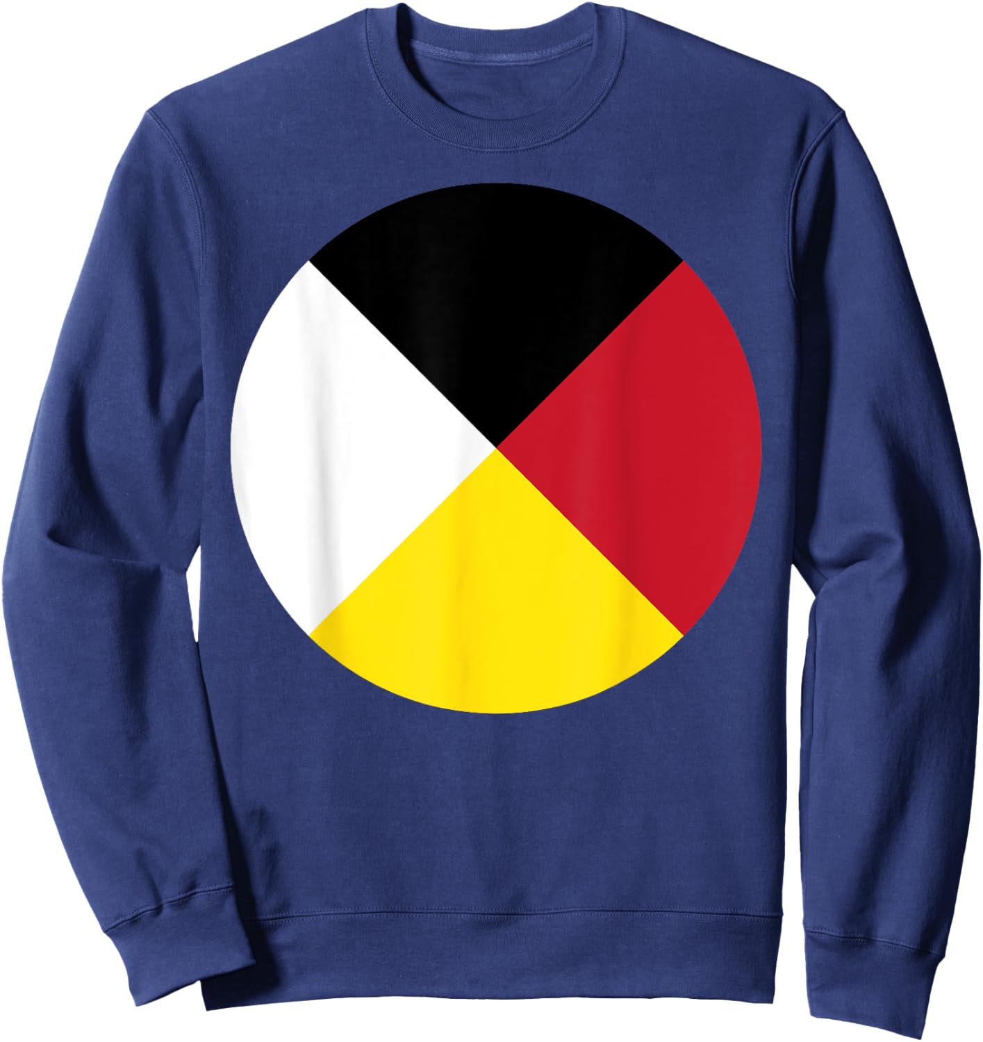 Medicine Wheel : Sacred Hoop Sweatshirt - Sweatshirt | Navy