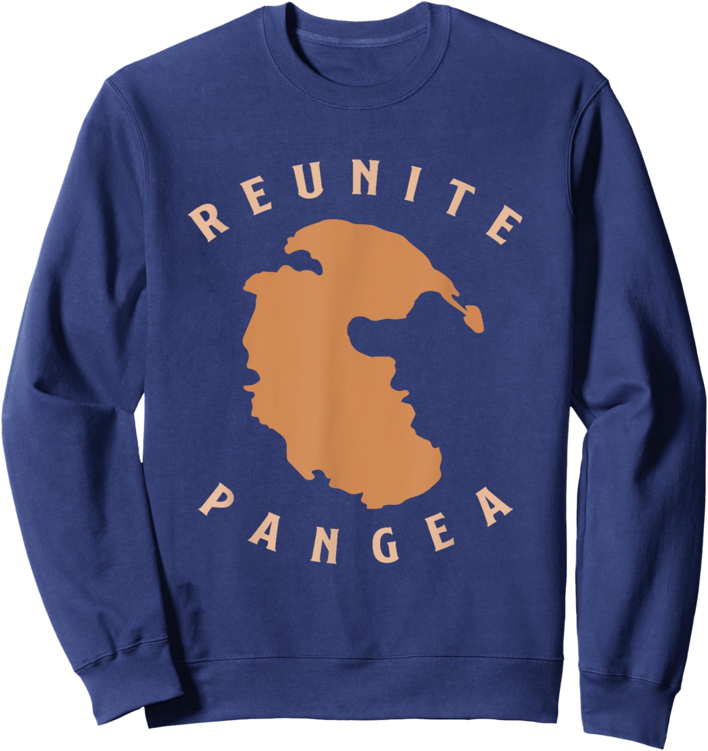 Reunite Pangea Geology Sweatshirt - Sweatshirt | Navy