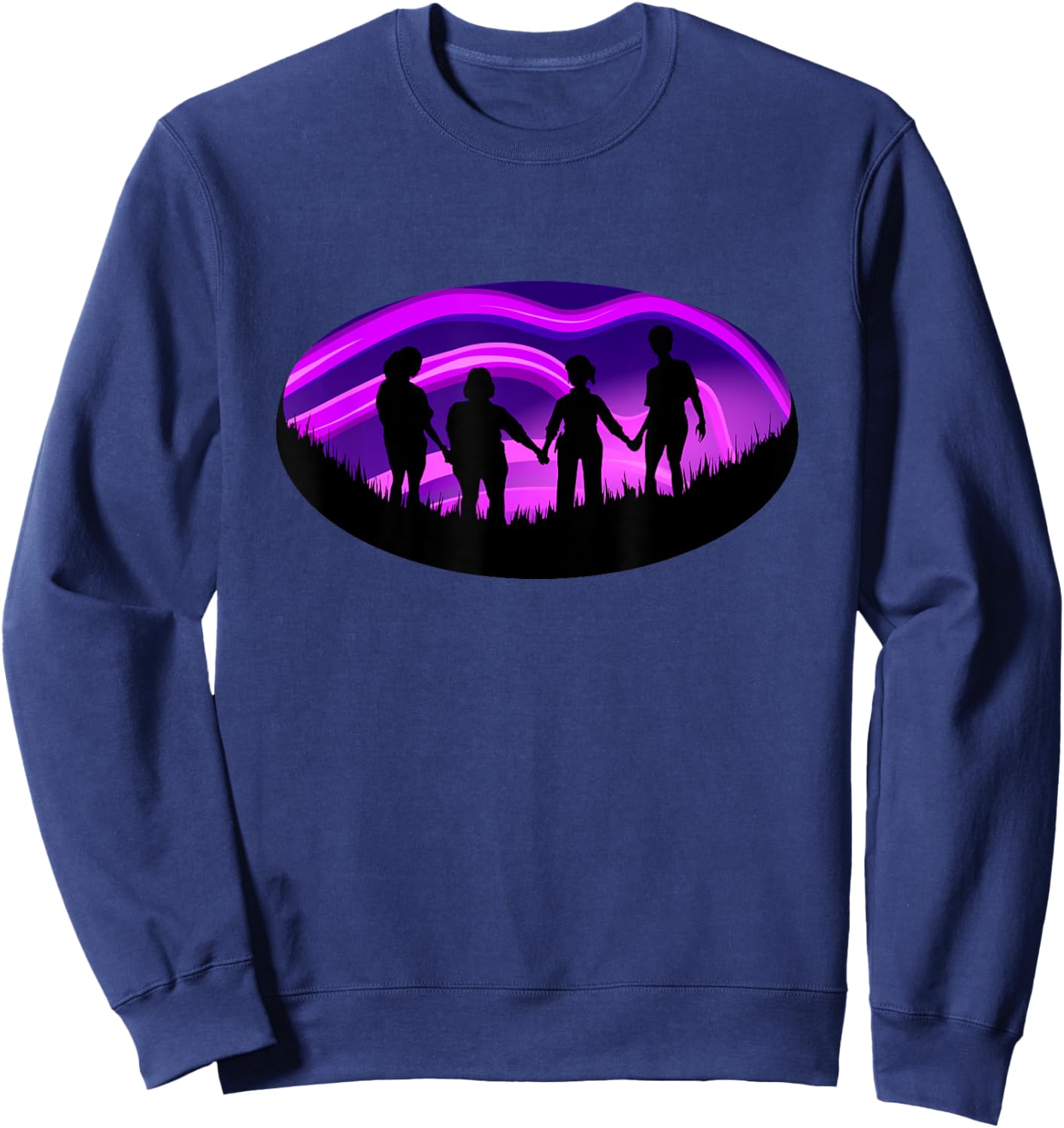 Lost Records: Bloom & Rage - The Abyss , Black, S Sweatshirt - Sweatshirt | Navy