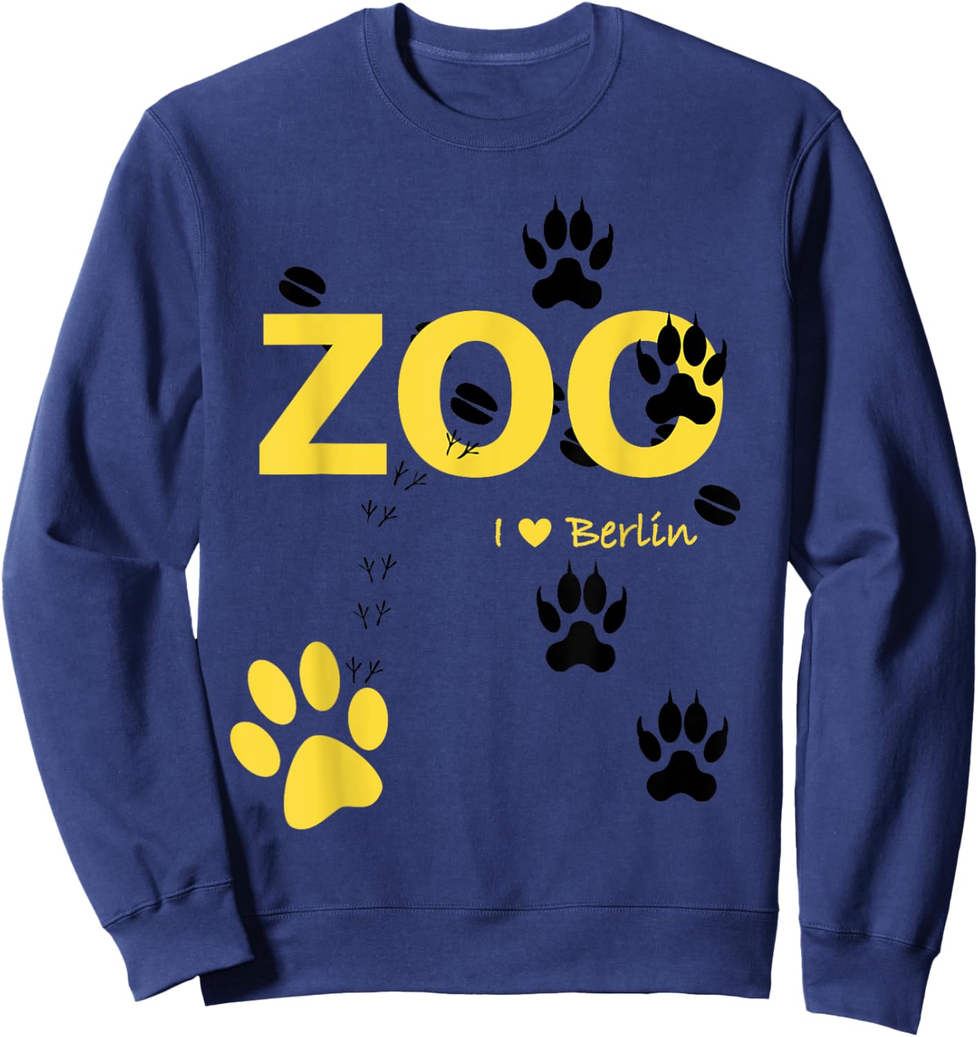 Zoo Berlin - Experience and understand animals - Beste Tierpark Sweatshirt - Sweatshirt | Navy