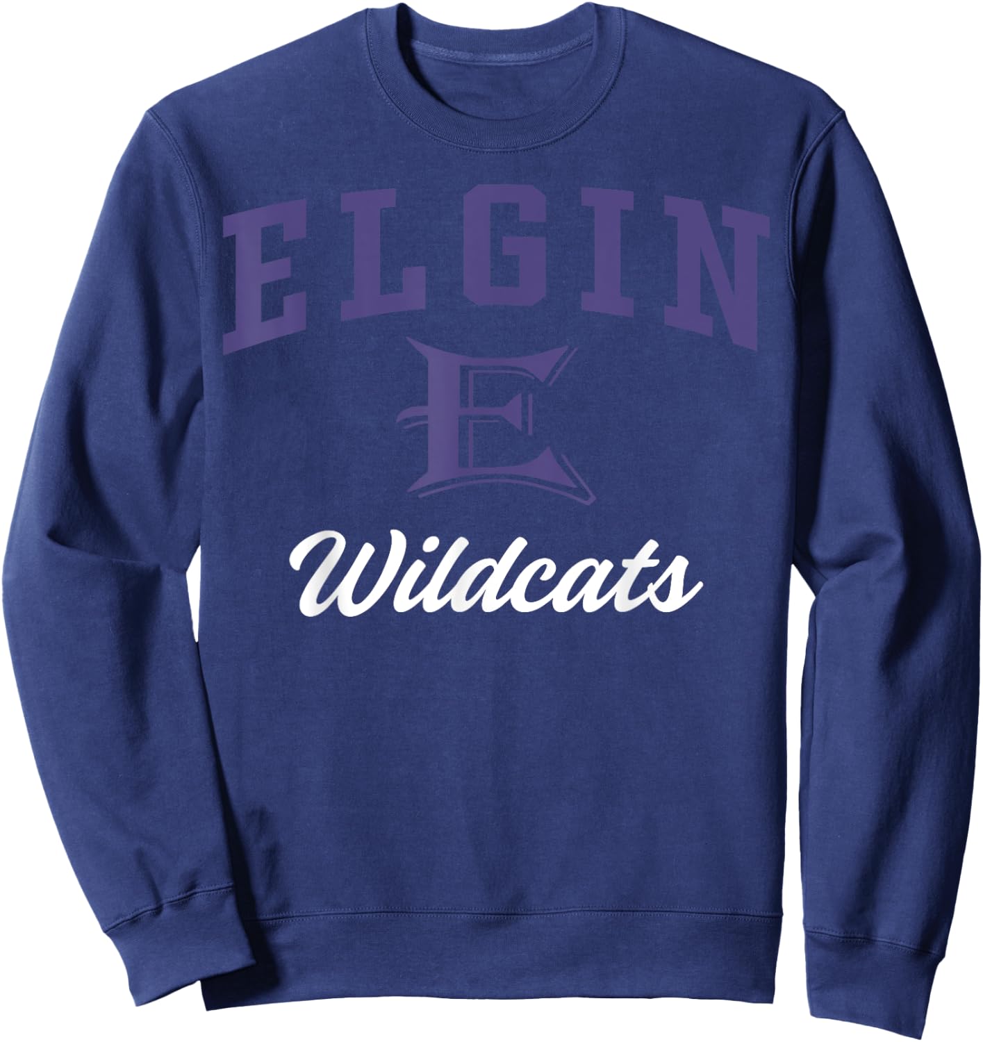 Elgin High School Wildcats C3 Sweatshirt - Sweatshirt | Navy