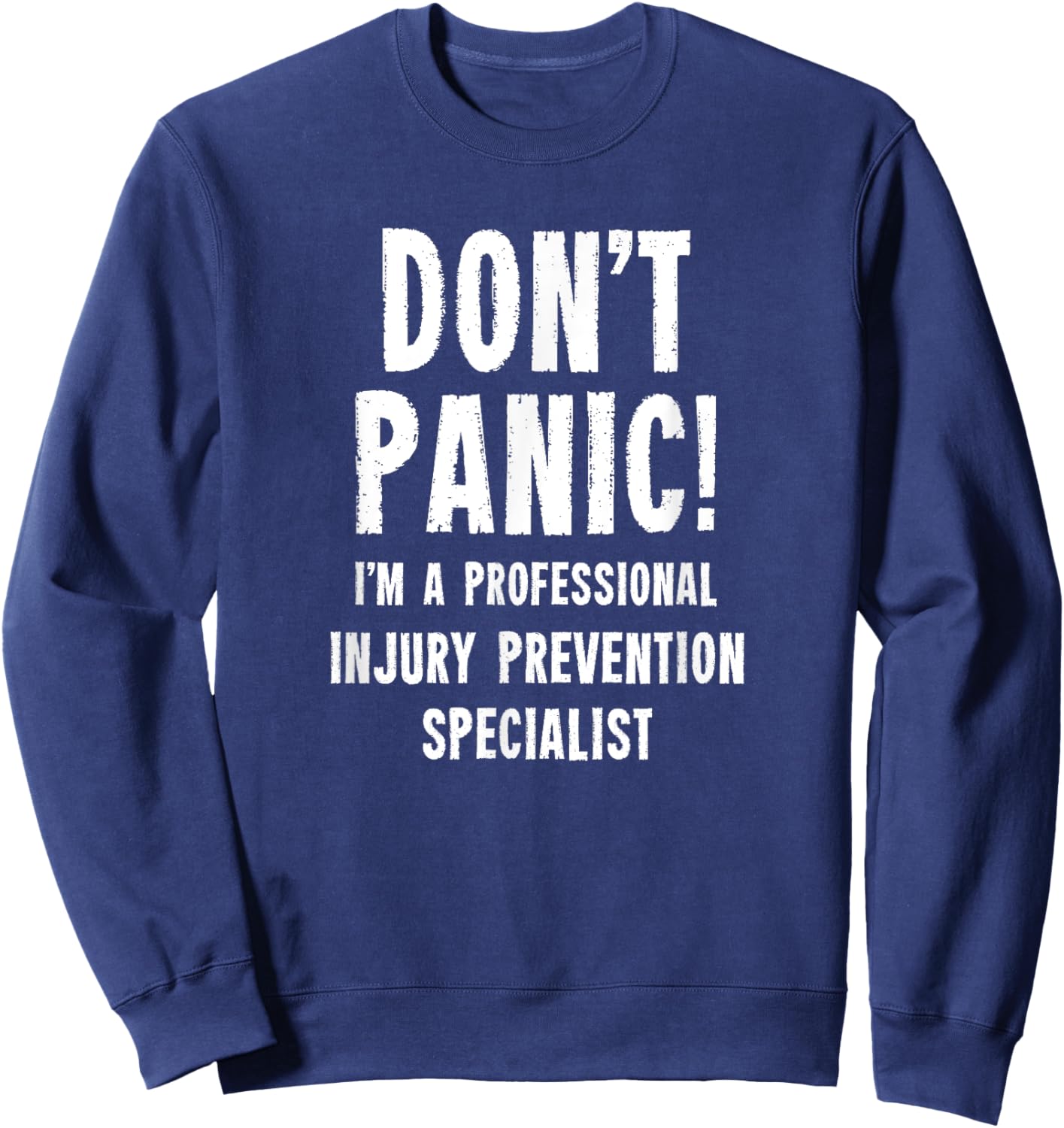 Injury Prevention Specialist Sweatshirt - Sweatshirt | Navy