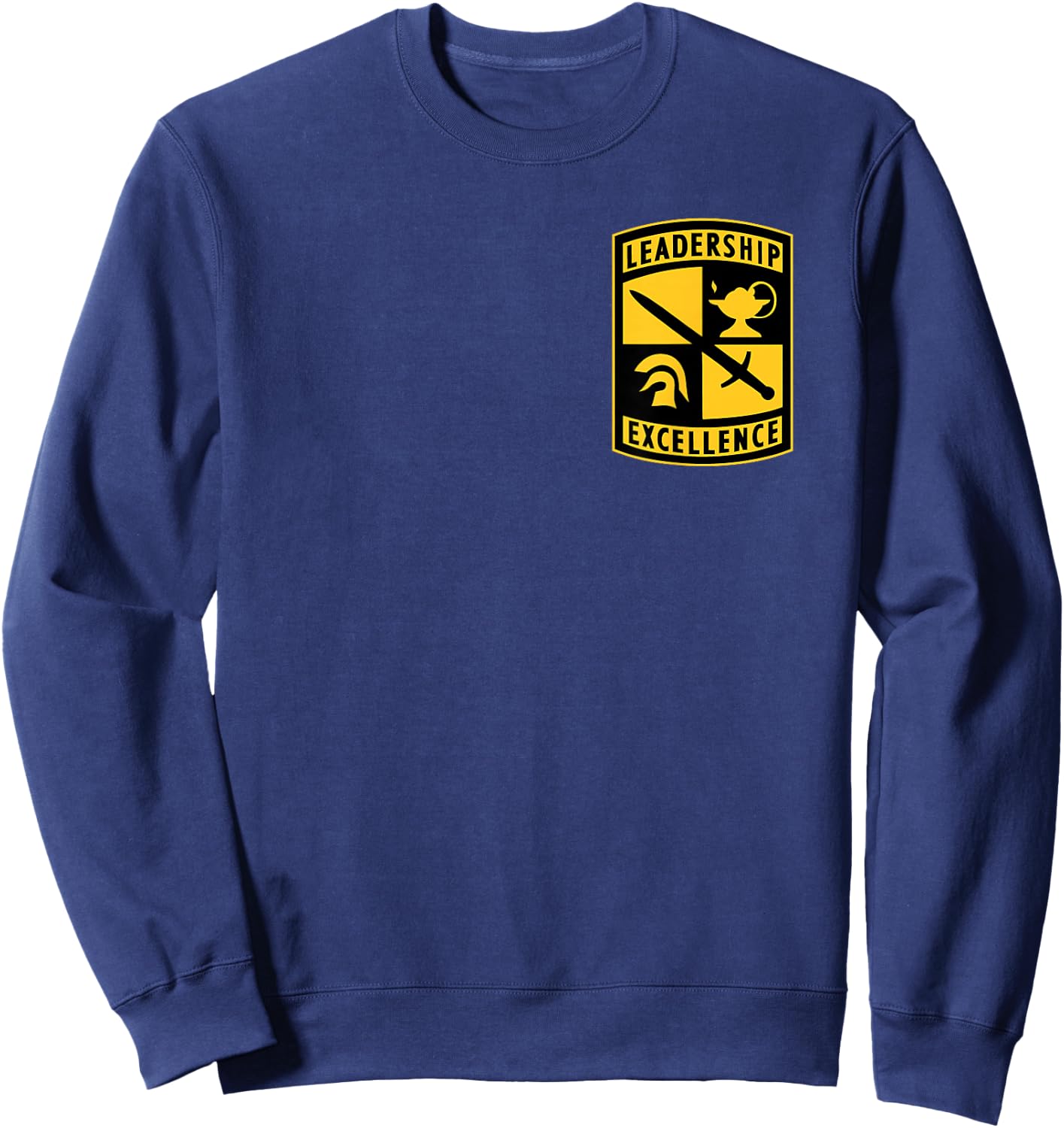 US Army ROTC Reserve Officer Training Corps Soldier Military Sweatshirt - Sweatshirt | Navy
