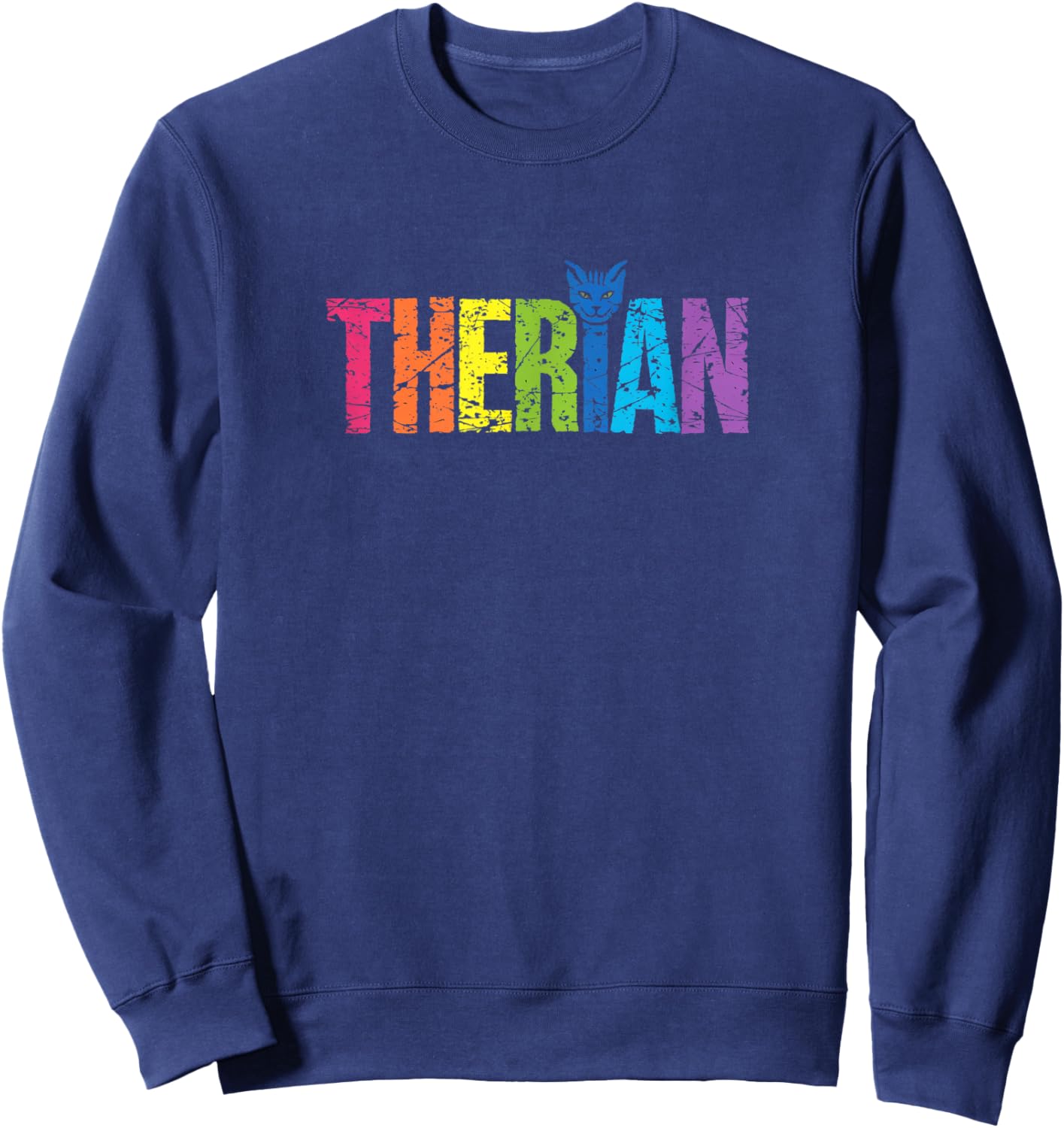 Therian Mask Sweatshirt - Sweatshirt | Navy