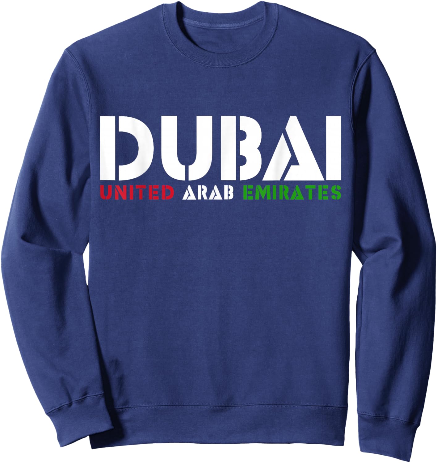 Travel Love Dubai Dubai UAE Sweatshirt - Sweatshirt | Navy