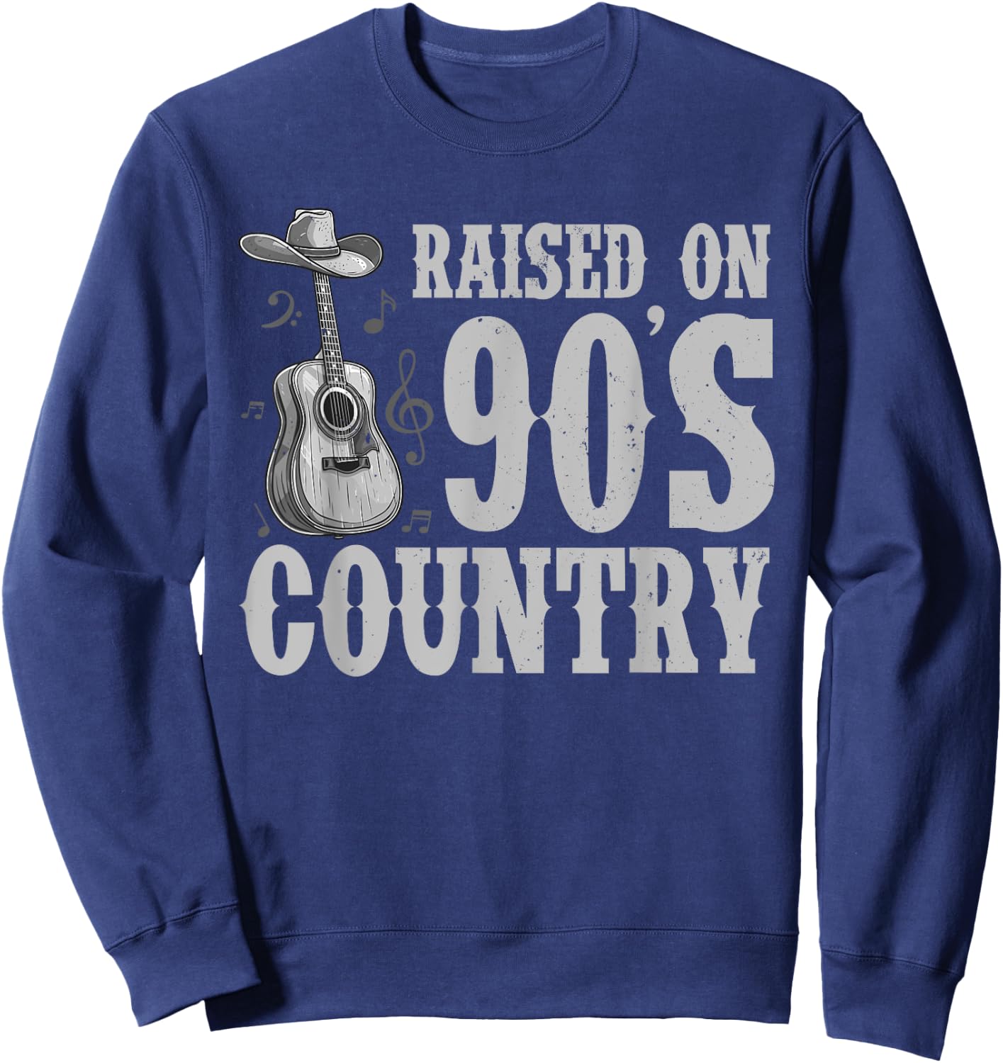 Cool 90s Country Music Art Women Country Music Lover Sweatshirt - Sweatshirt | Navy