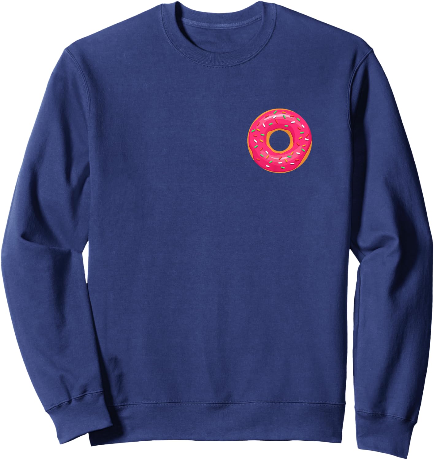 Pocket Donut (Donut Shirt) Sweatshirt - Sweatshirt | Navy
