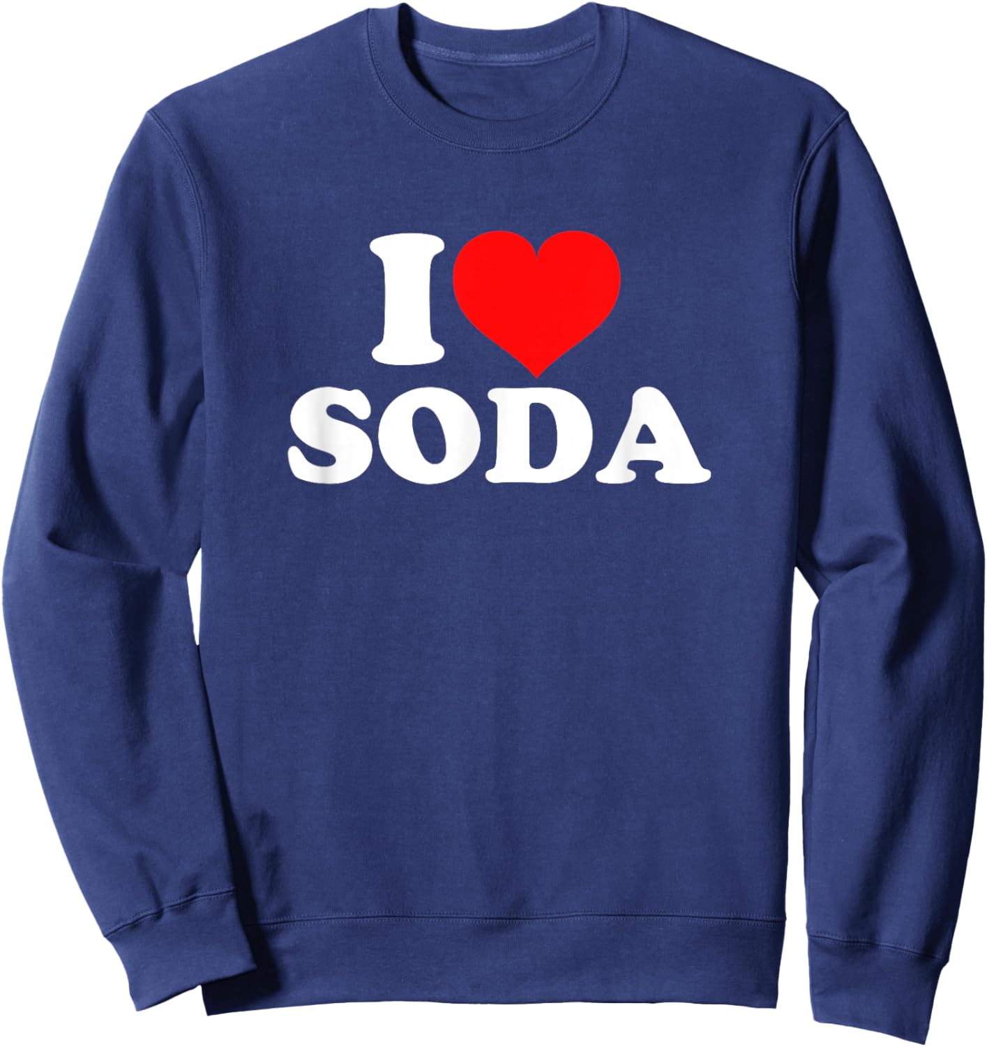 I Love Soda Sweatshirt - Sweatshirt | Navy