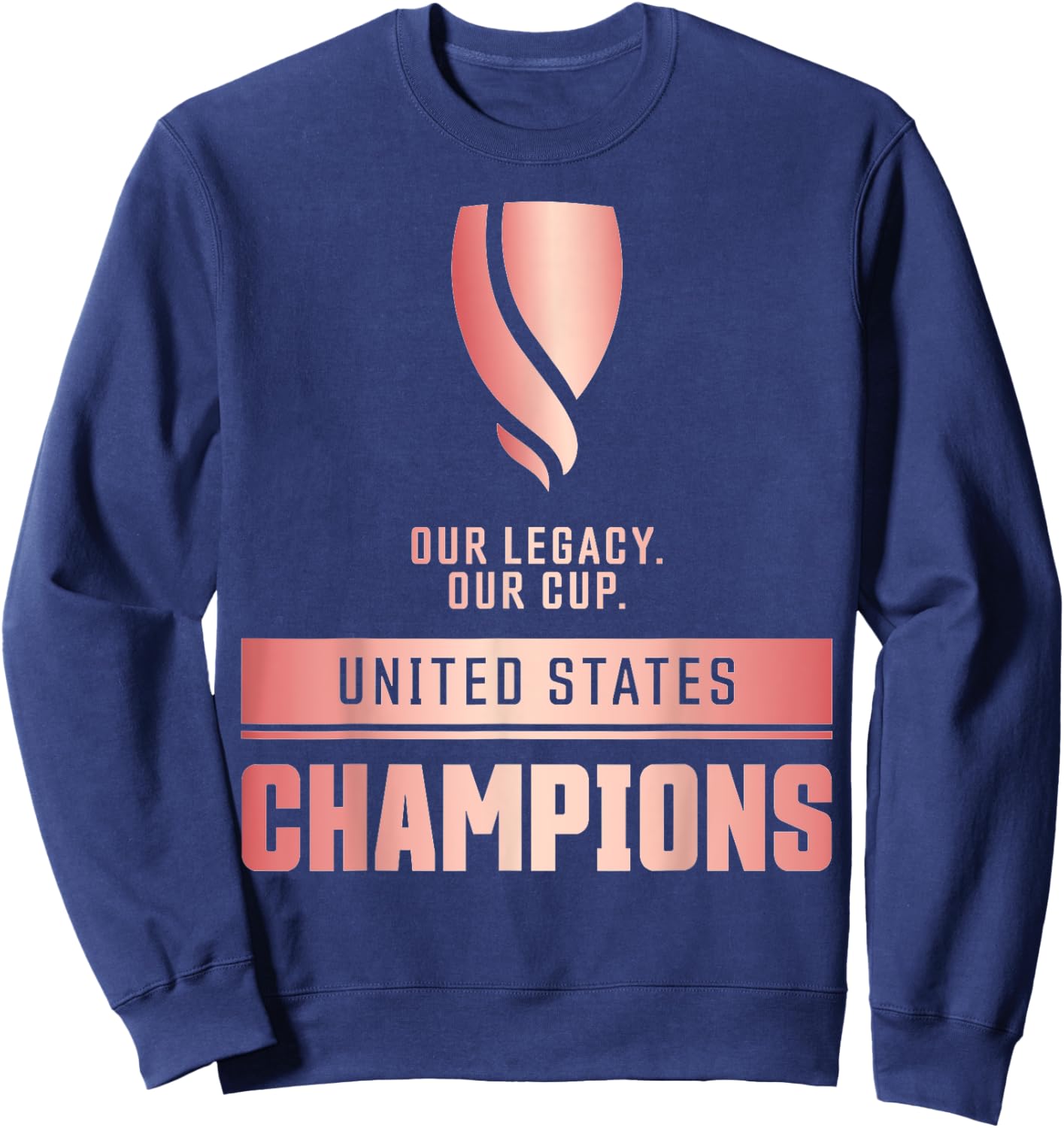 USA, Champions of the Gold-Cup W Sweatshirt - Sweatshirt | Navy
