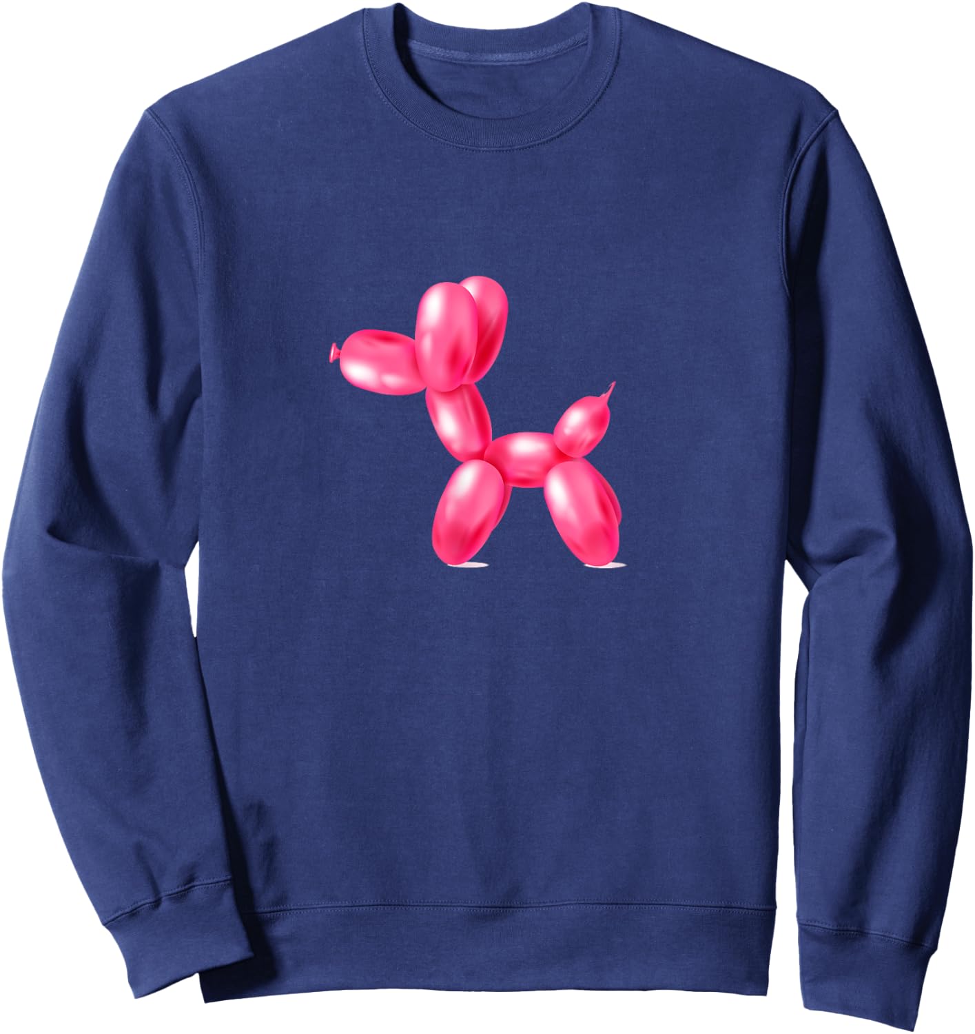 #lele Balloon Animal, Balloon Dog, Funny Balloon Sweatshirt - Sweatshirt | Navy