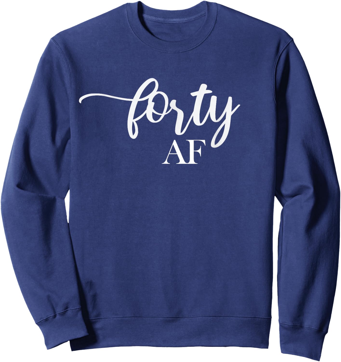 Forty 40 AF Novelty Sweatshirt - Sweatshirt | Navy