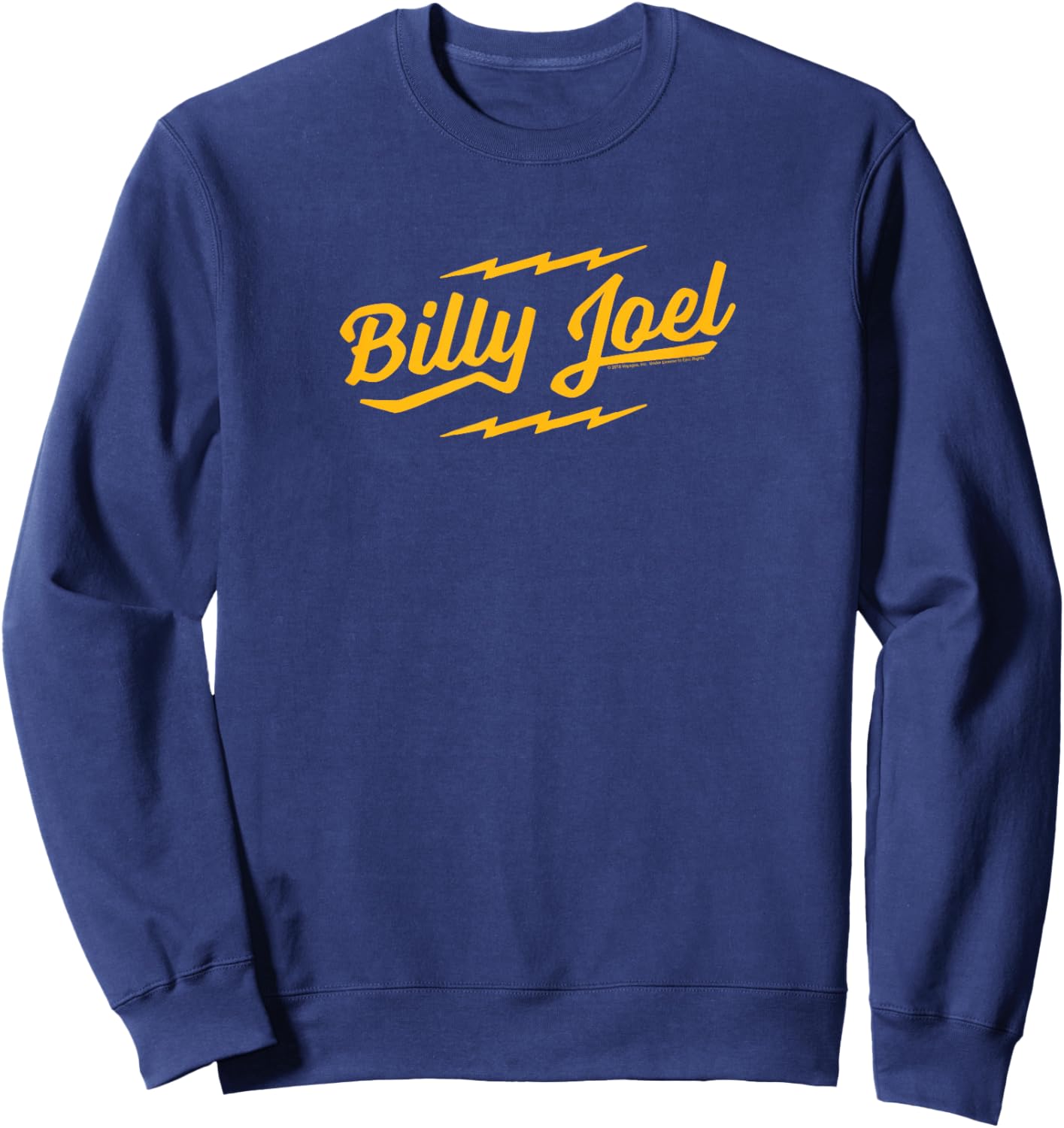 Billy Joel - Big Shot (Yellow) Sweatshirt - Sweatshirt | Navy