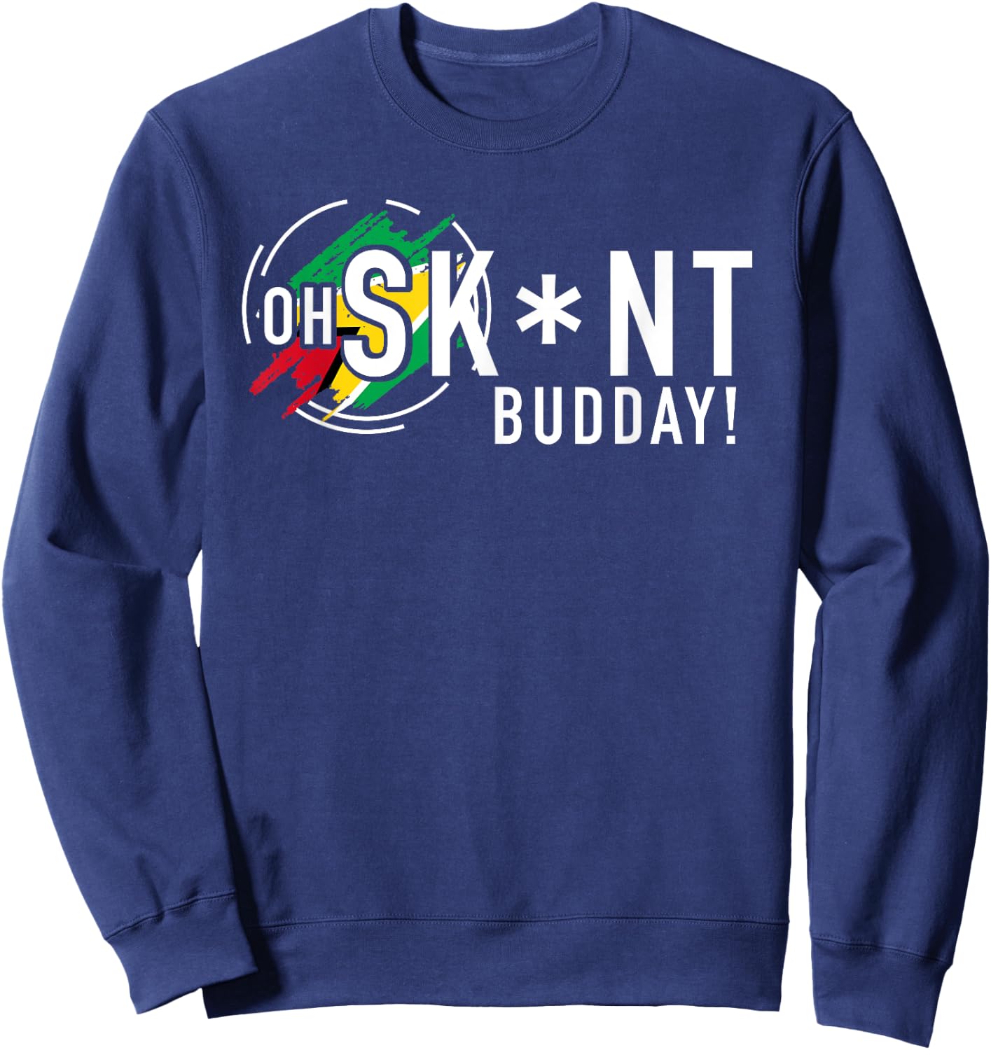Oh Skunt Budday Censored Sweatshirt - Sweatshirt | Navy