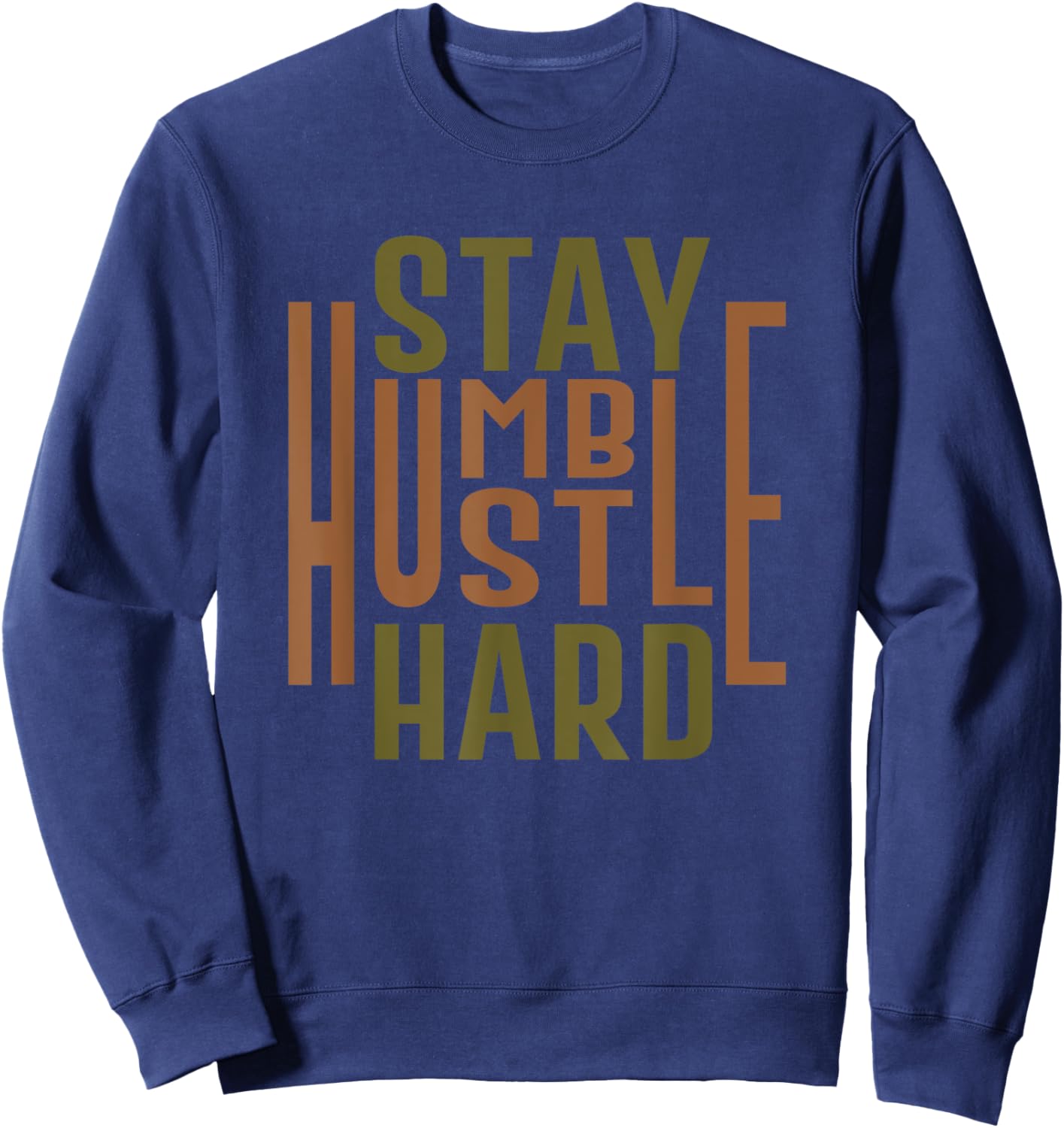 Concrete And Luxury Stay Humble Beef And Broccoli Sweatshirt - Sweatshirt | Navy