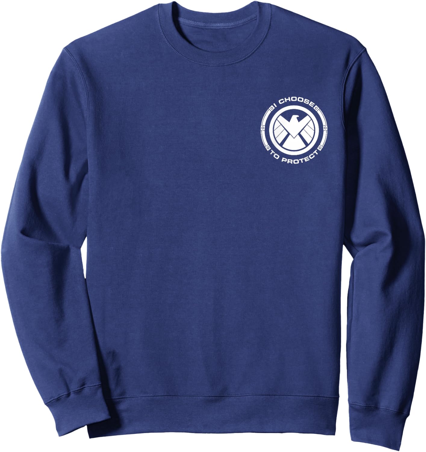 Marvel Agents of S.H.I.E.L.D. I Choose to Protect Sweatshirt - Sweatshirt | Navy